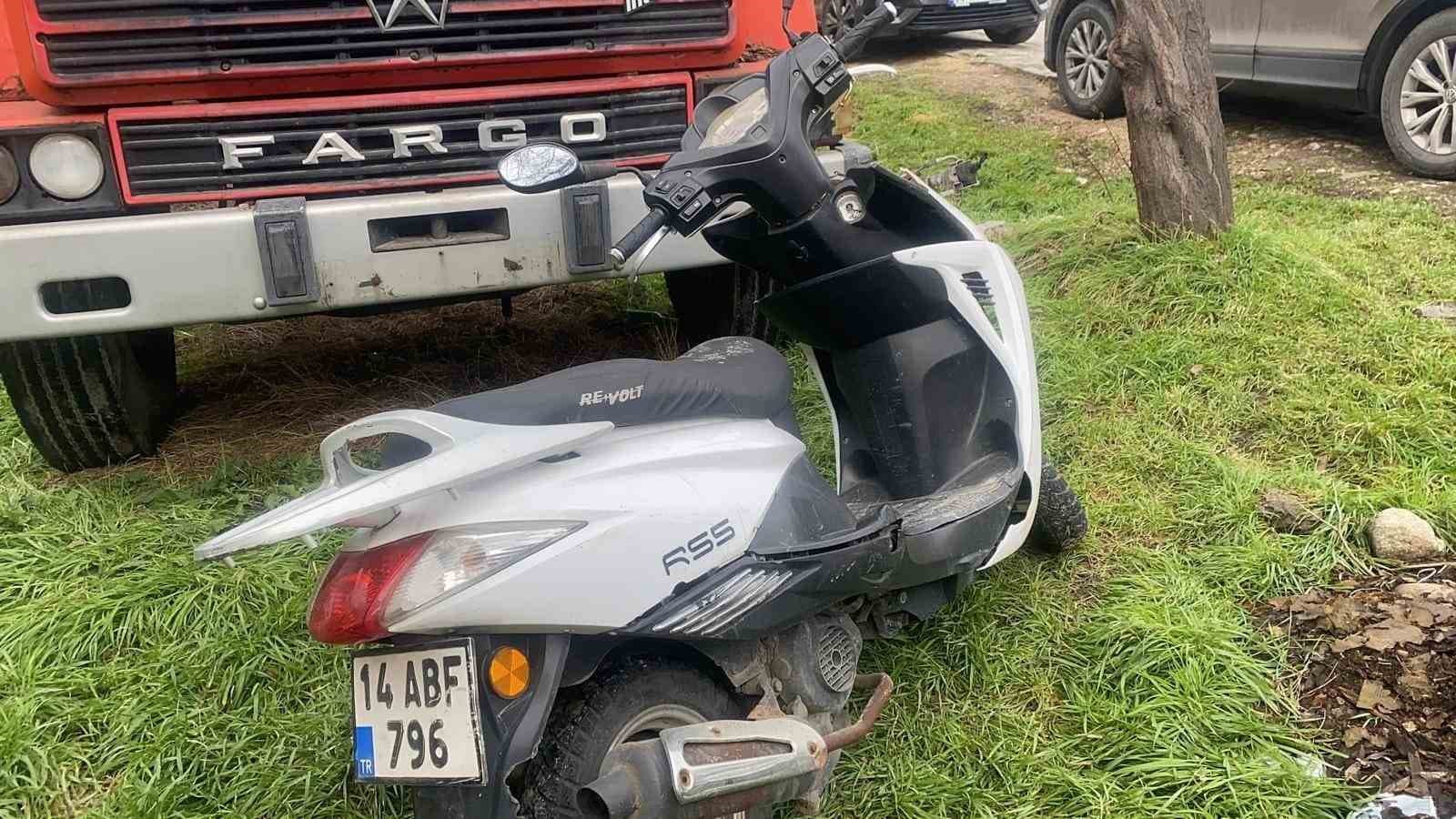 Thieves abandon stolen motorcycle after failing to start it
