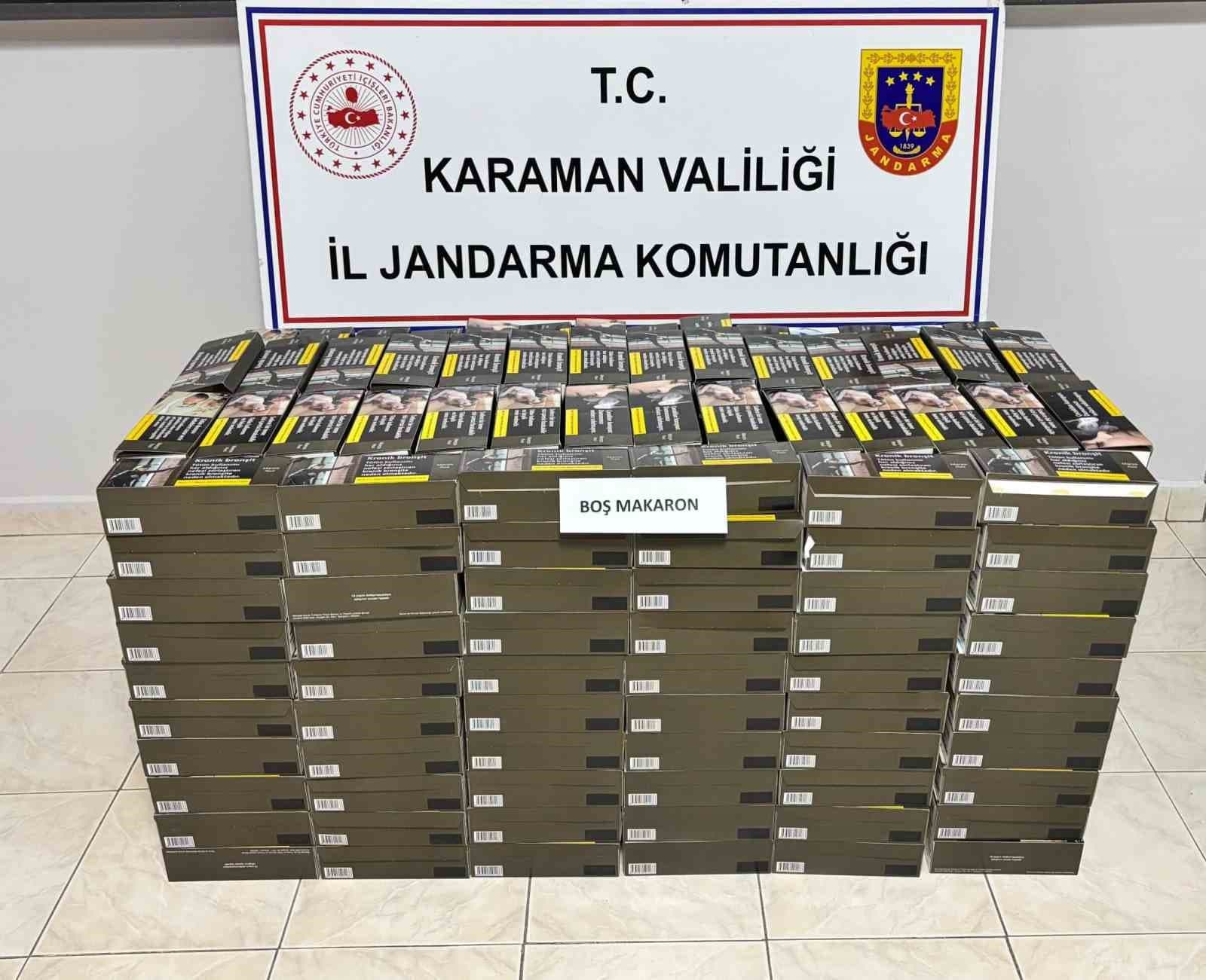 Karaman'da Jandarma Operasyonu: 6 Kişi Tutuklandı