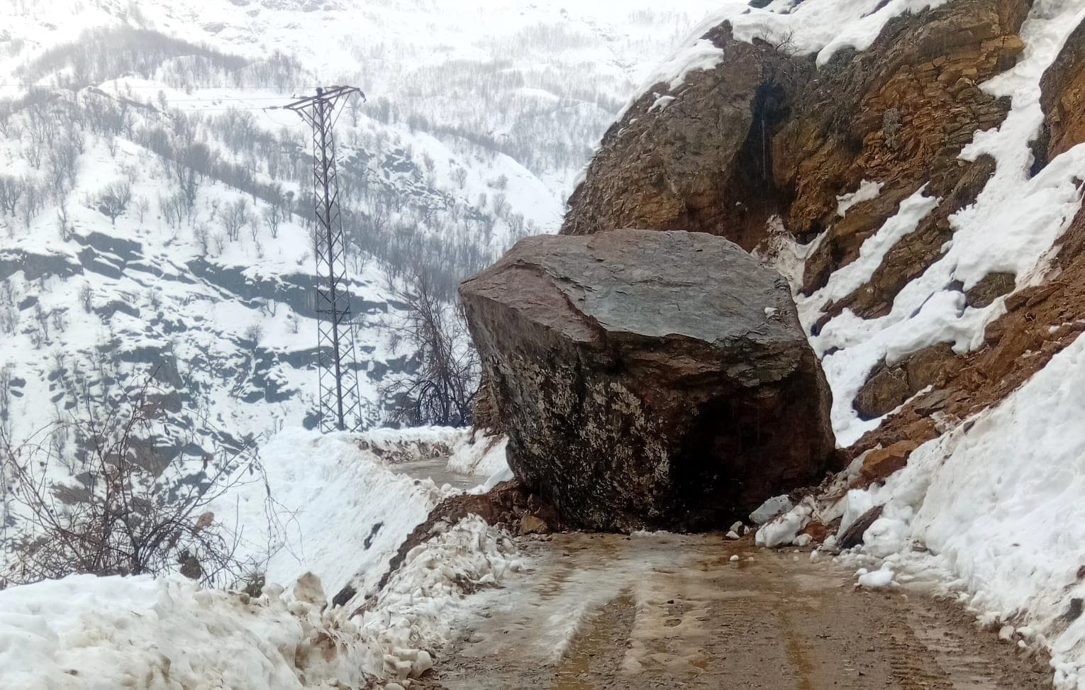 Bitlis'te Yağışlar Sonrası 6 Noktada Heyelan Oluştu