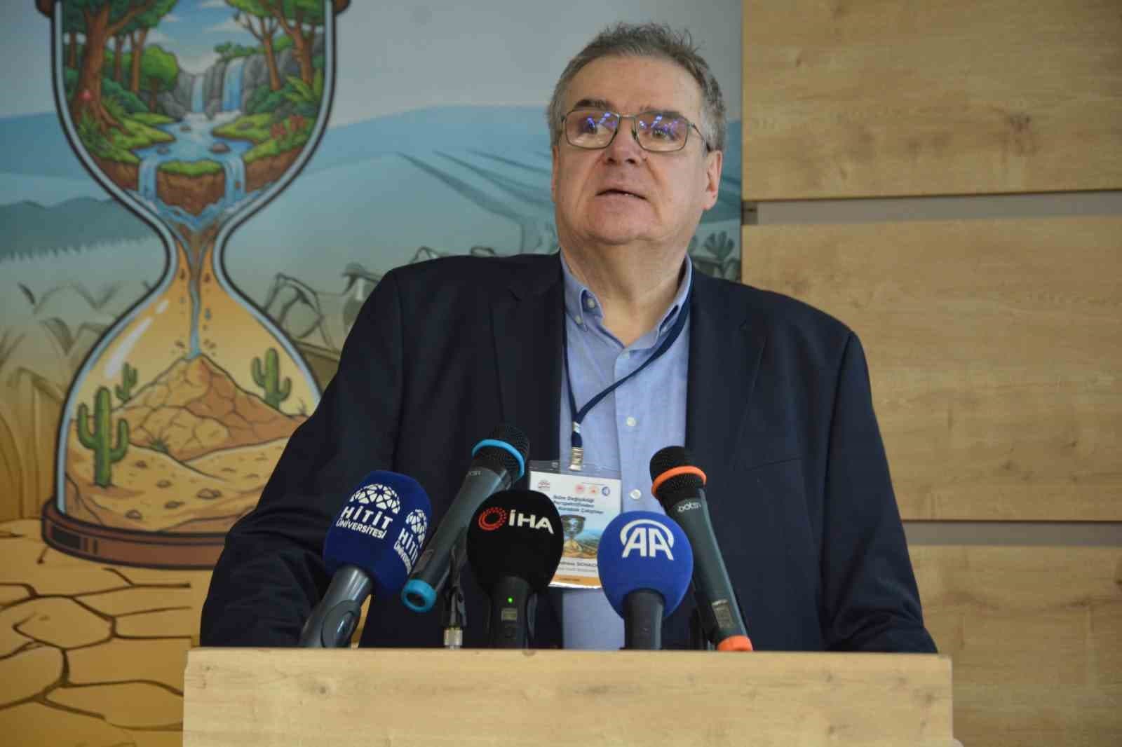 Prof. Dr. Scachner: "Anadolu, iklim değişikliğine her zaman maruz kalmıştır"