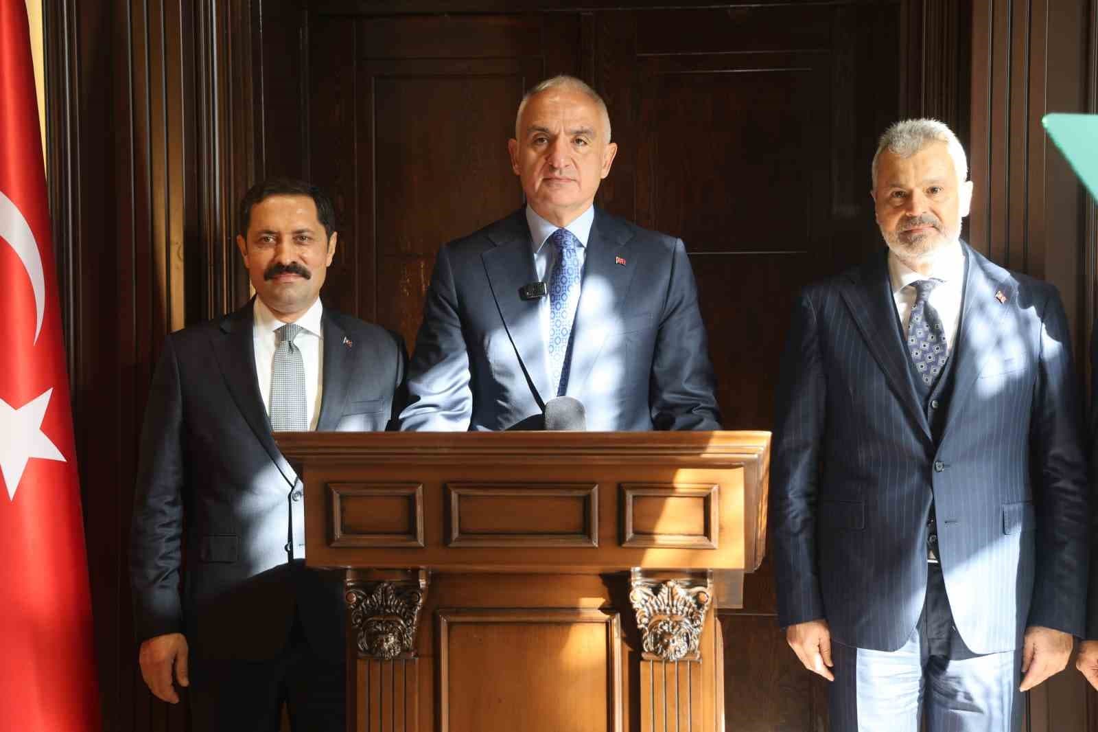 Kültür ve Turizm Bakanı Ersoy: 11 ilde 63 projeyi tamamladık