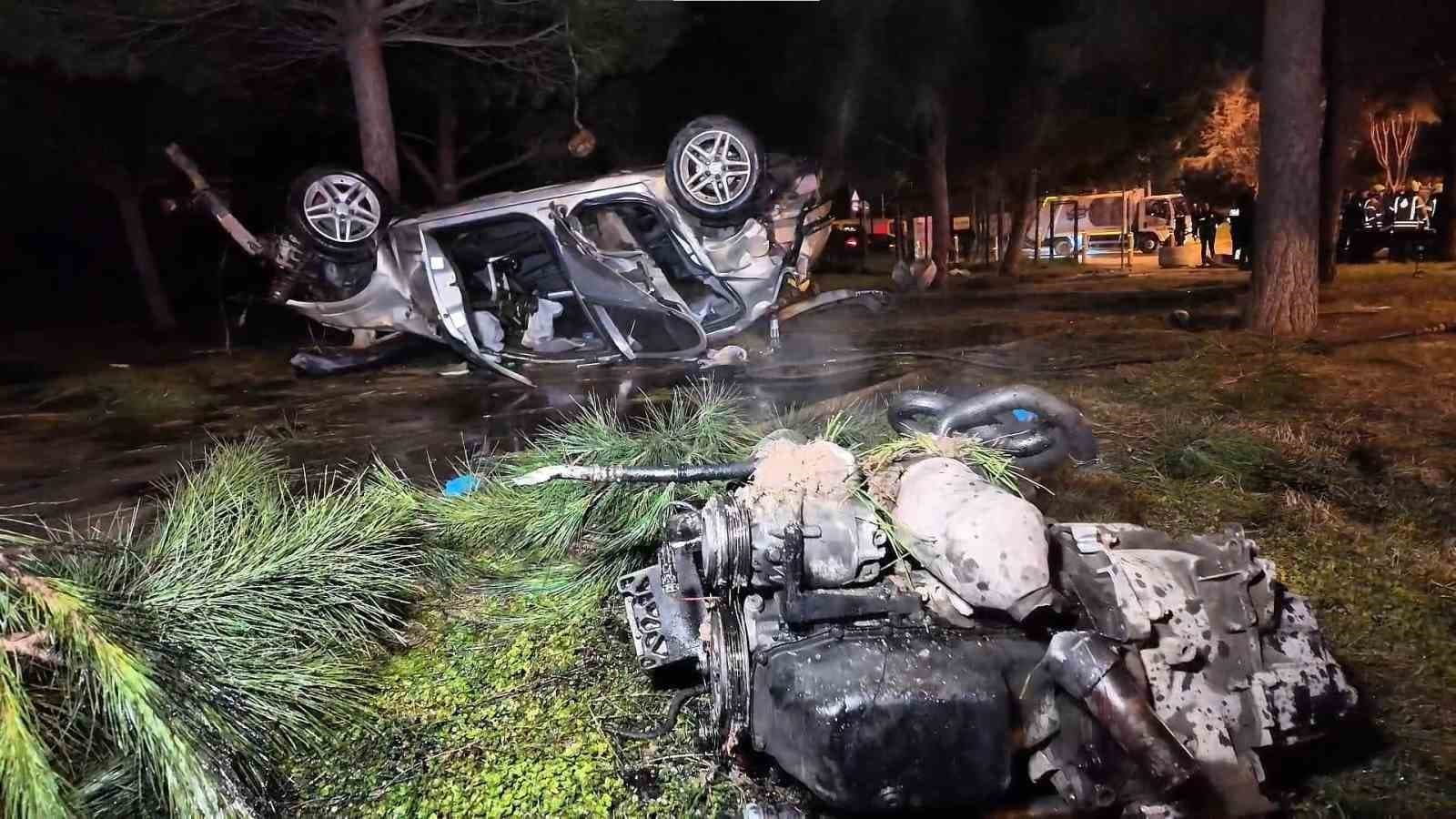 Kırmızı ışık ihlali sonucu meydana gelen kazada 1'i ağır 6 yaralı