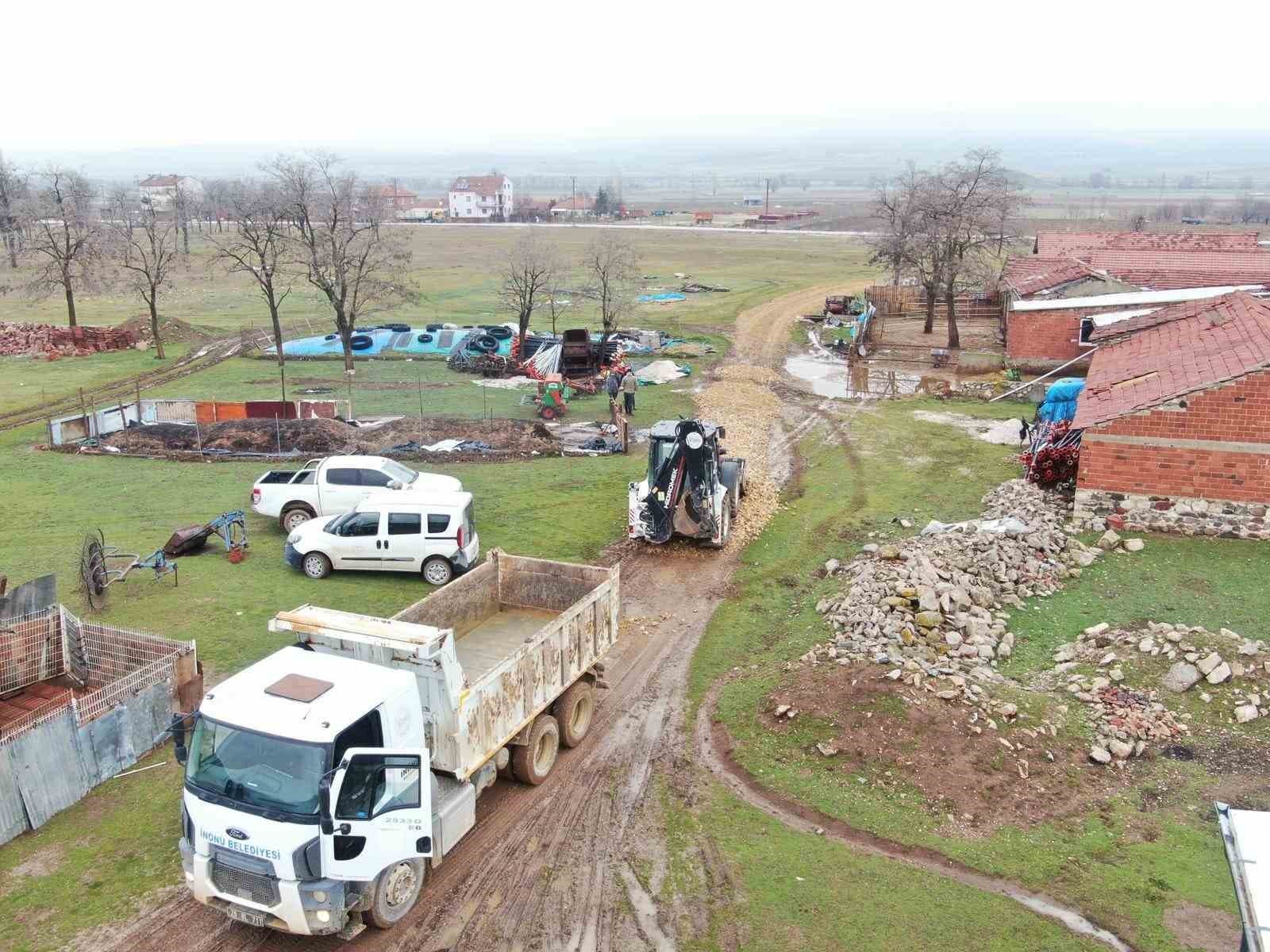 İnönü Belediyesi, Ulaşım Altyapısını Güçlendiriyor