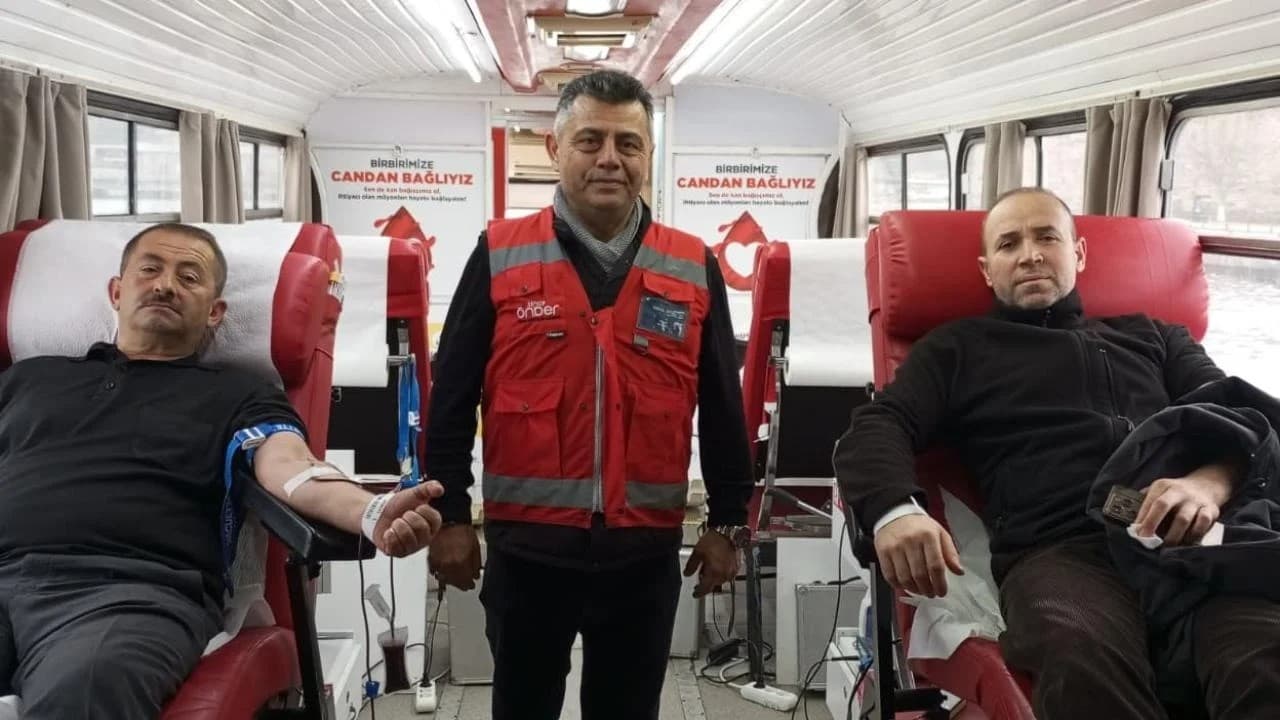Sinop'ta Kızılay Kan Bağışı Etkinliği Düzenlendi