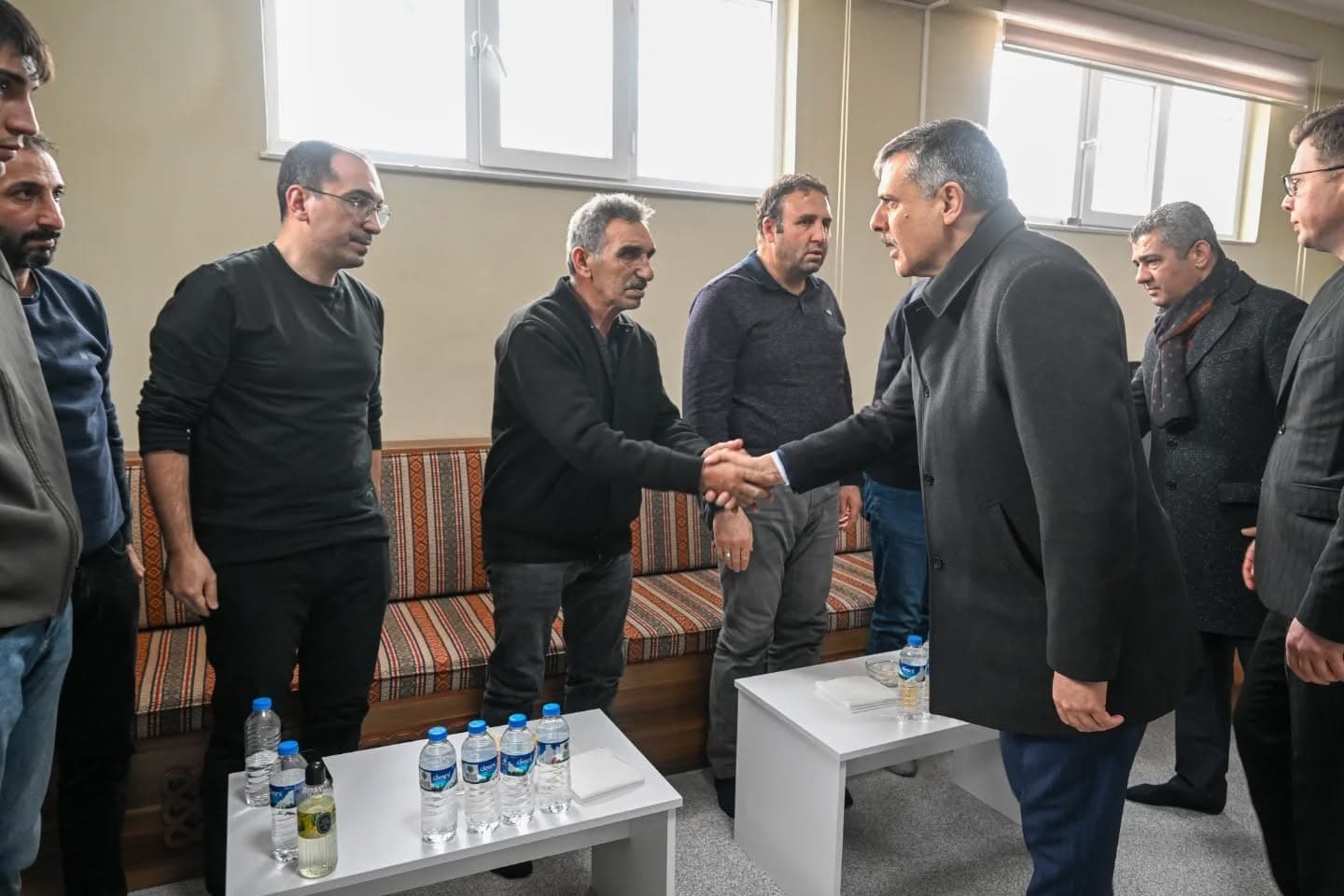 Vali Çiftçi, Eğitim Camiasına Taziye Ziyaretinde Bulundu