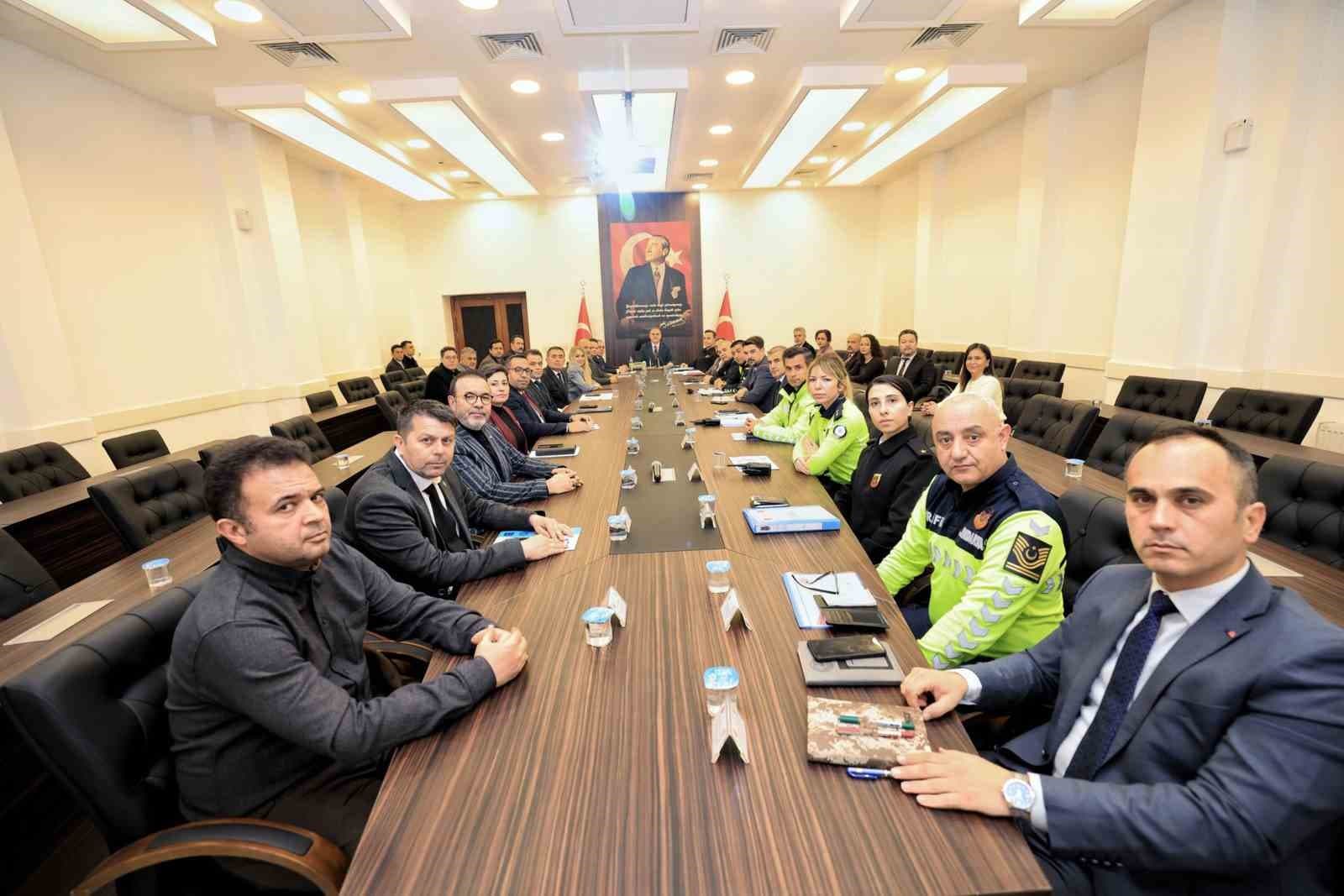 Muğla'da 'Okul Güvenliği' Toplantısı Gerçekleştirildi