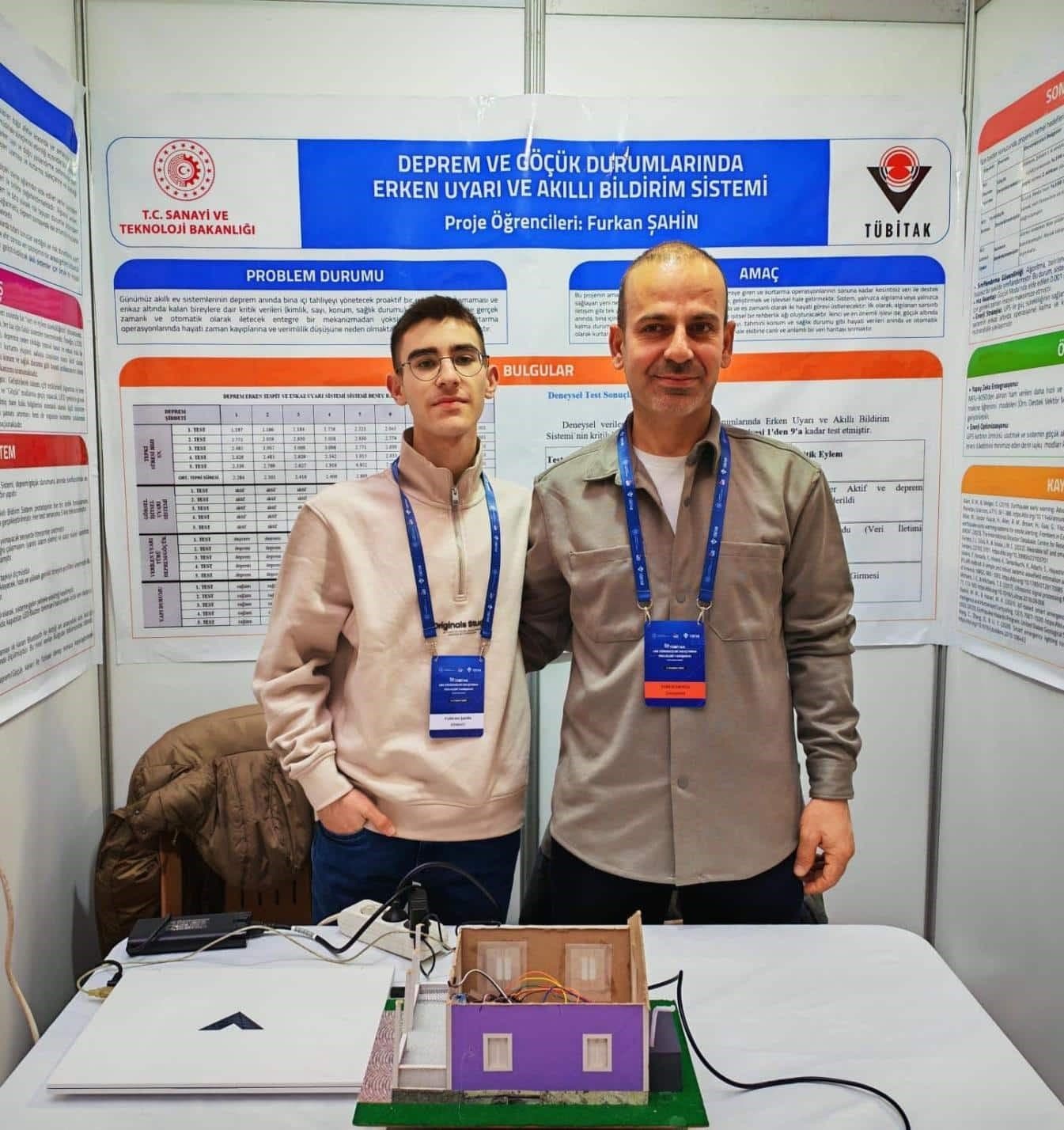 Burhaniye'den Öğrenciler Bursa'da İki Ödül Kazandı