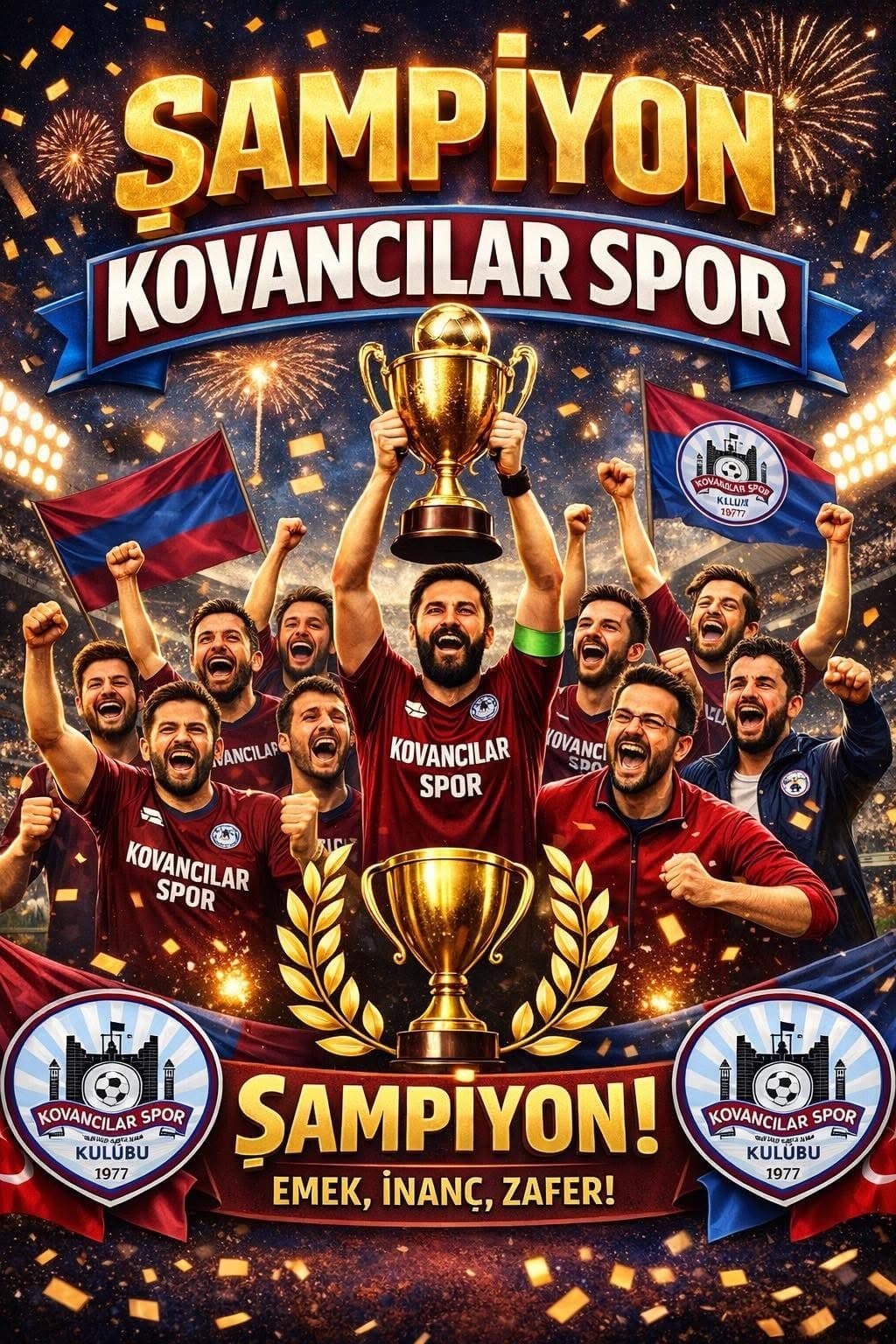 Kovancılarspor, Bölgesel Amatör Lig'e Yükseldi