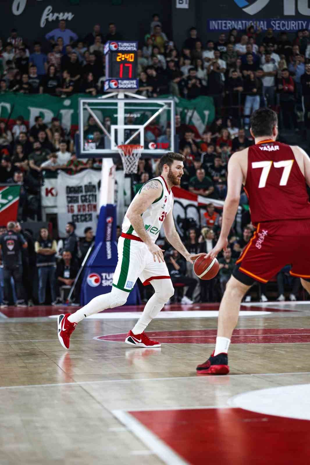 Basketbol Süper Ligi: Karşıyaka 72, Galatasaray 82