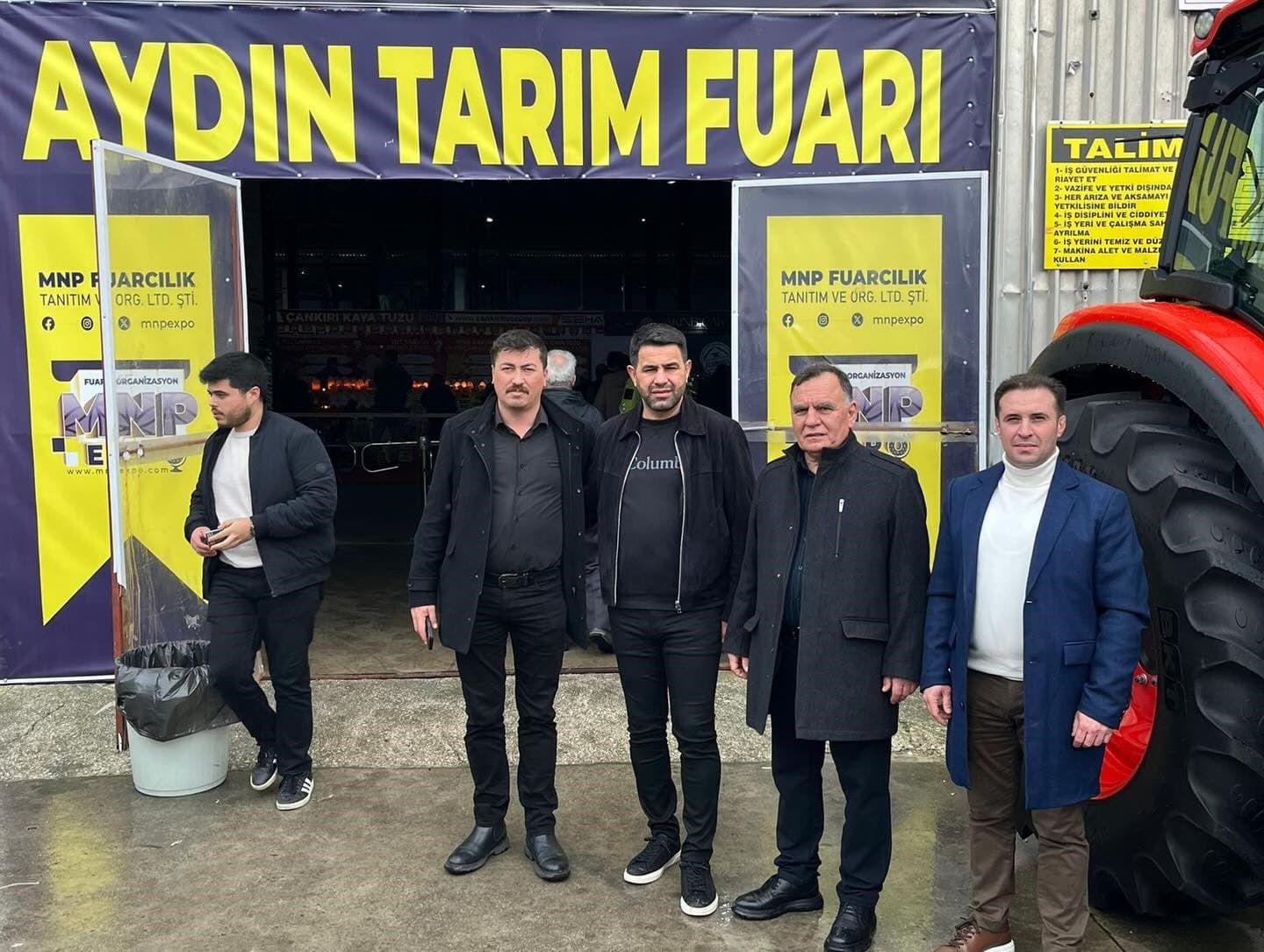 Edremit Ticaret Odası Heyeti, Aydın'daki Fuarı Ziyaret Etti