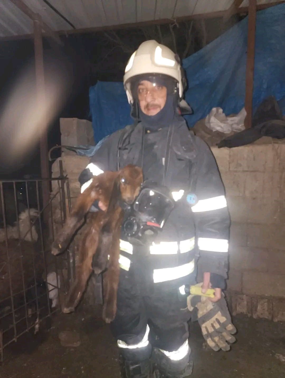 Hatay'da Ahırda Yangın Çıktı