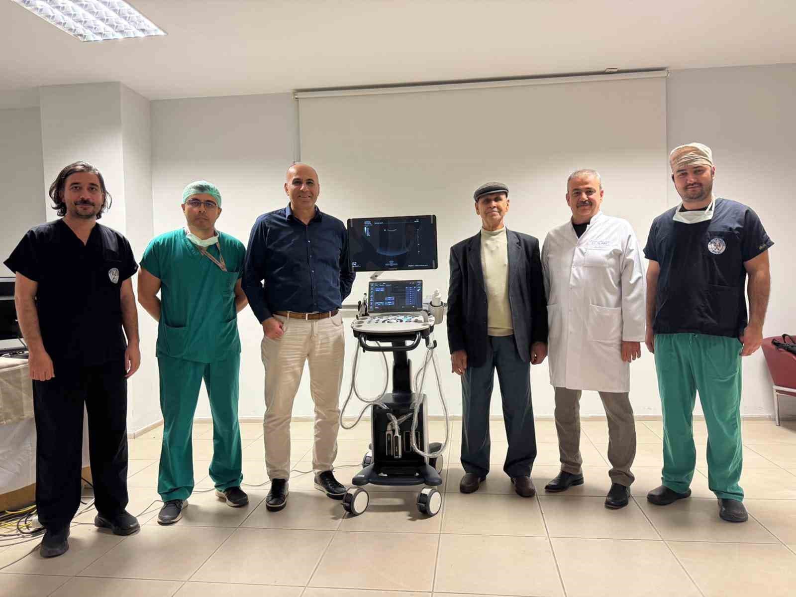 Muğla Eğitim ve Araştırma Hastanesine Dijital Renkli Doppler Ultrasonografi Cihazı Bağışı