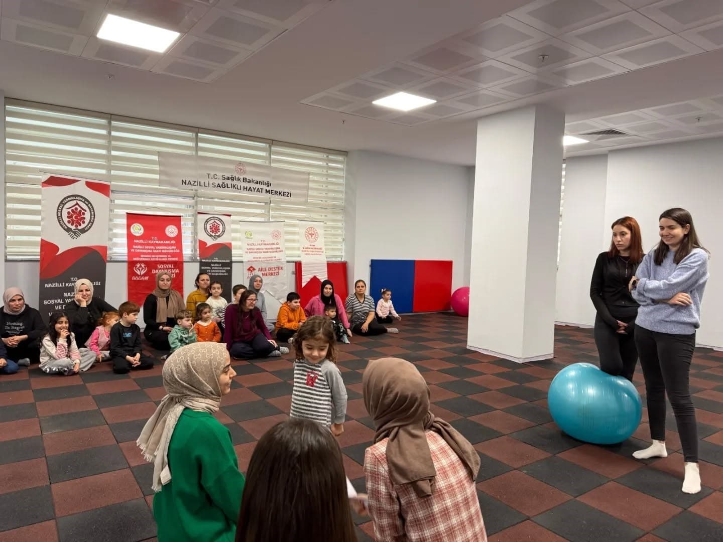 Nazilli'de Anneler ve Çocuklar için Sağlıklı Yaşam Etkinliği Düzenlendi