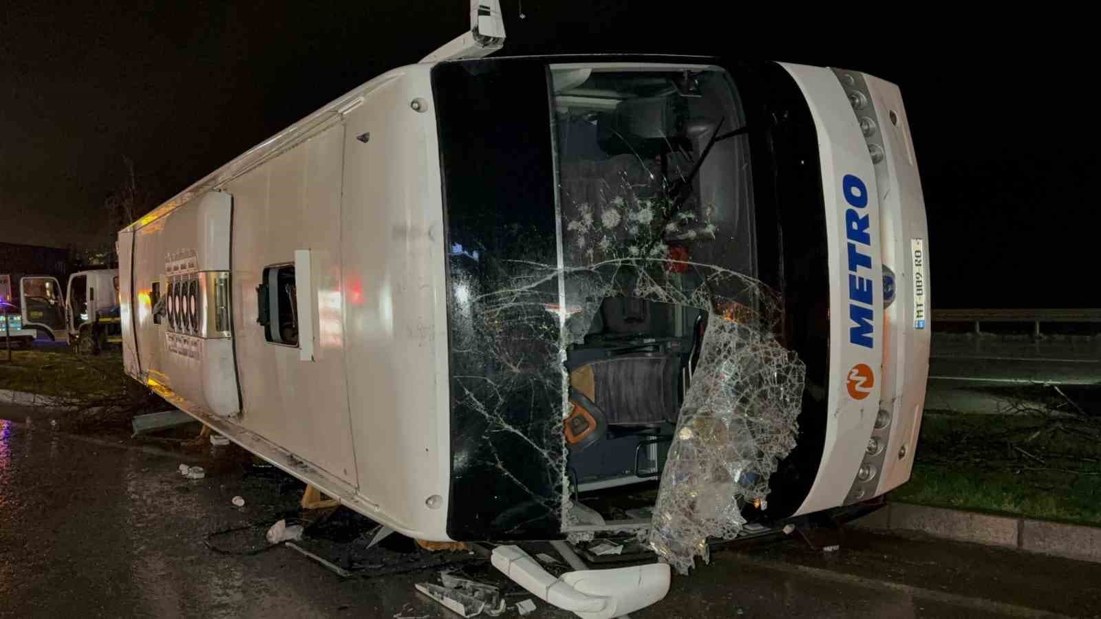 Samsun'daki otobüs kazasında yaralı sayısı 7'ye yükseldi