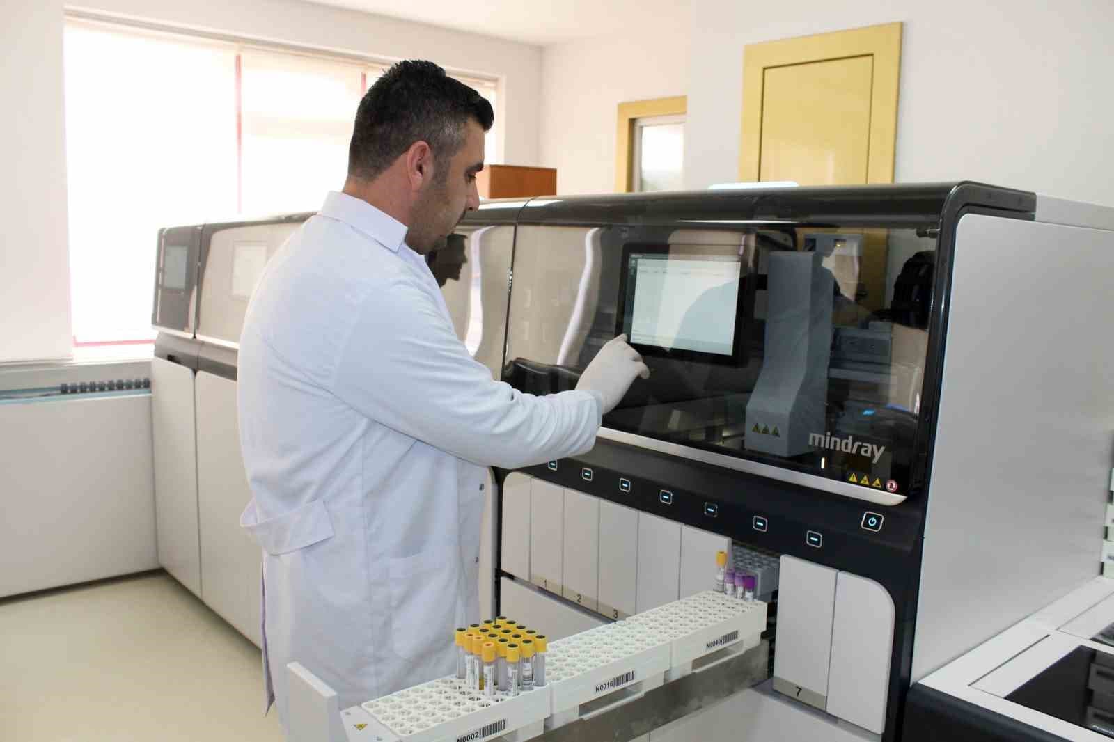 GAÜN Hastanesi Laboratuvarında Yeni Teknoloji Uygulandı