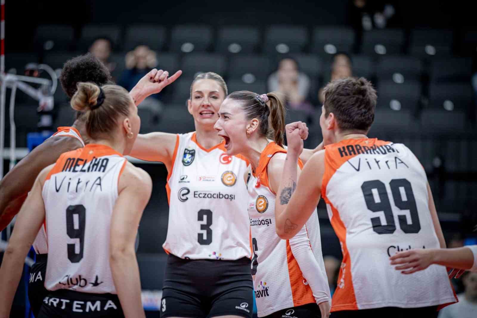 Eczacıbaşı Dynavit, Kupa Volley’de yarı finalde