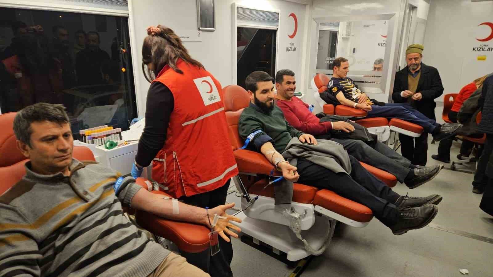 Kızılay’dan Darende’de kan bağışı kampanyası