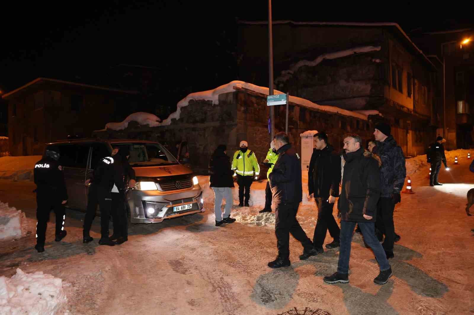 Polisten "Narko Alan" operasyonu