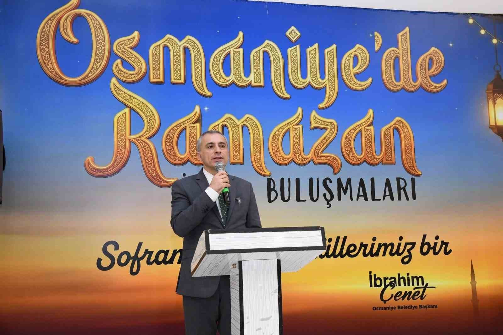 Başkan Çenet, engelli bireyler ve aileleriyle iftarda buluştu