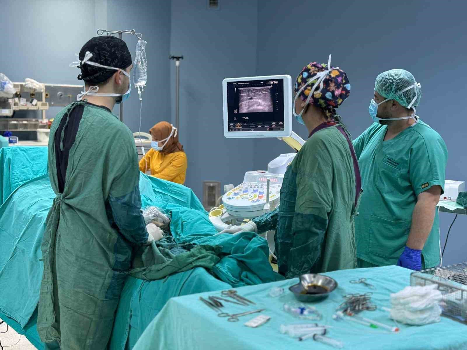 Kahta Devlet Hastanesi’nde lazer ile varis tedavisi başarıyla uygulandı