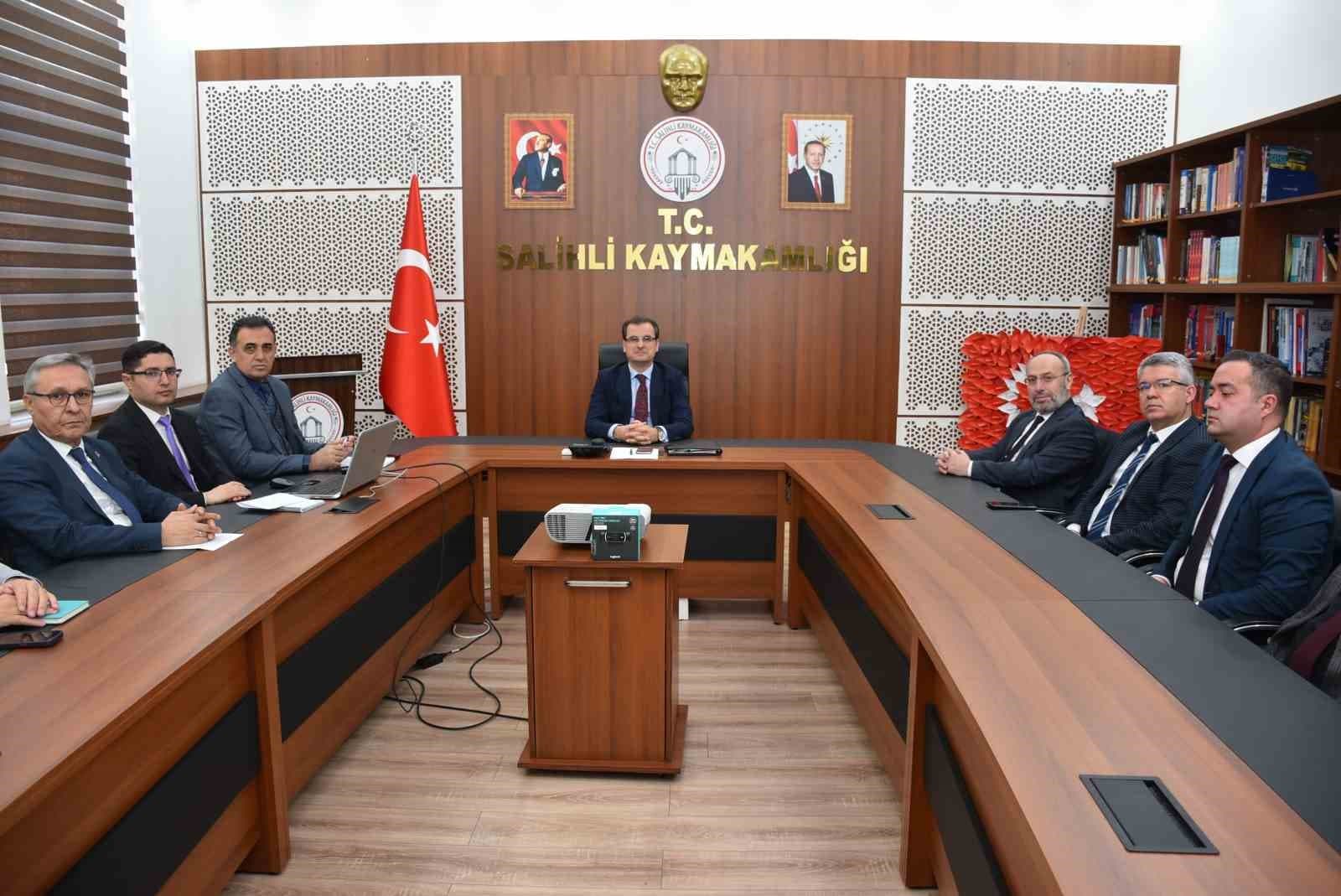 Salihli’de Mart ayı kamu yatırımları ve hizmetleri masaya yatırıldı