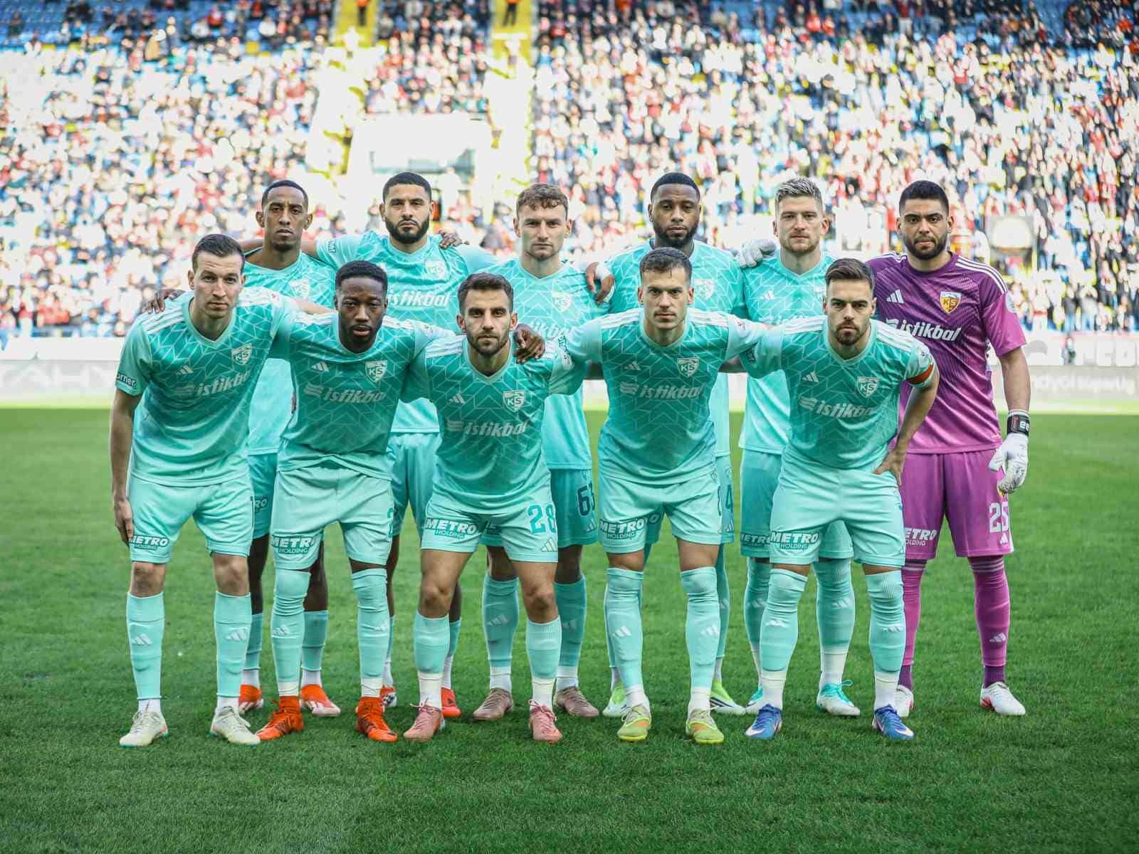 Kayserispor 3 maçtır yenilmiyor