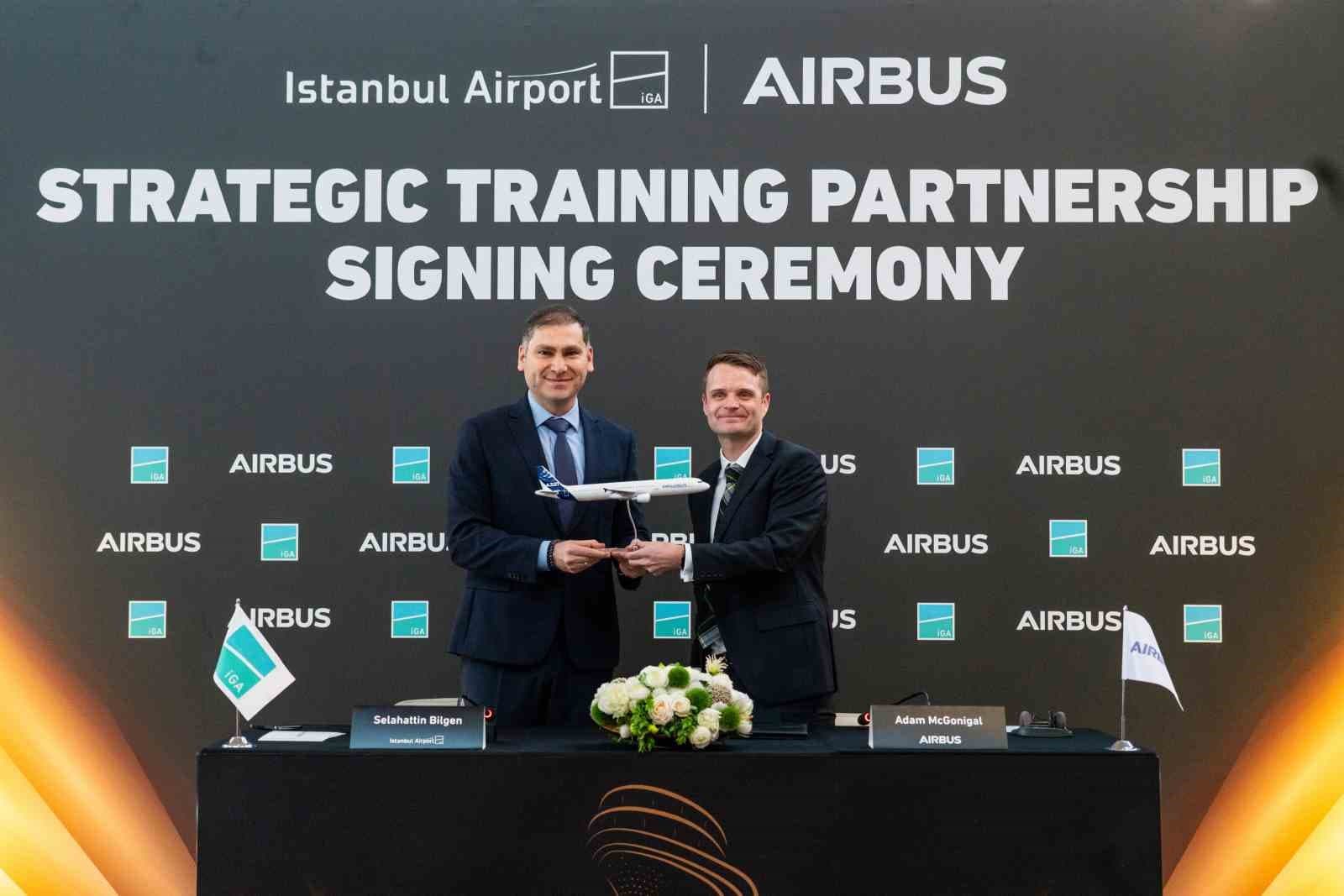 İGA İstanbul Havalimanı ve Airbus eğitim ortağı oldu