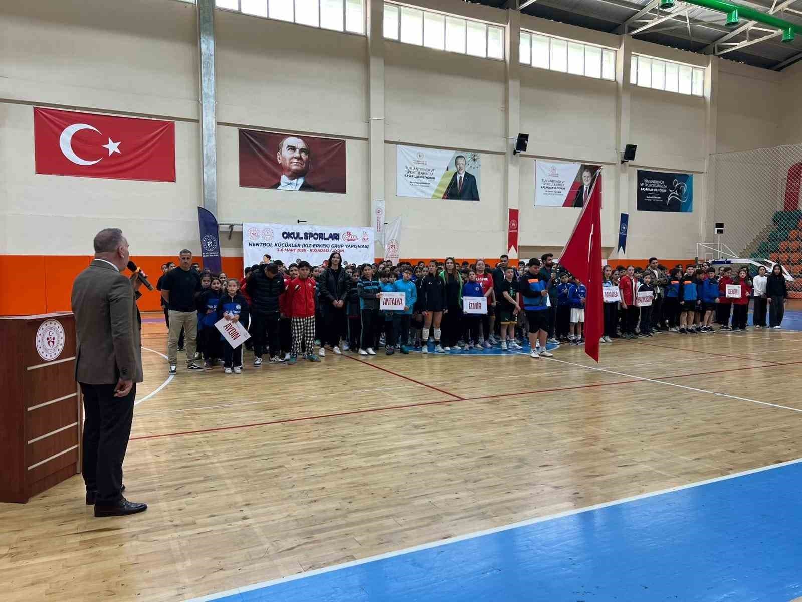 Hentbol Şampiyonası Aydın’ın ev sahipliğinde başladı