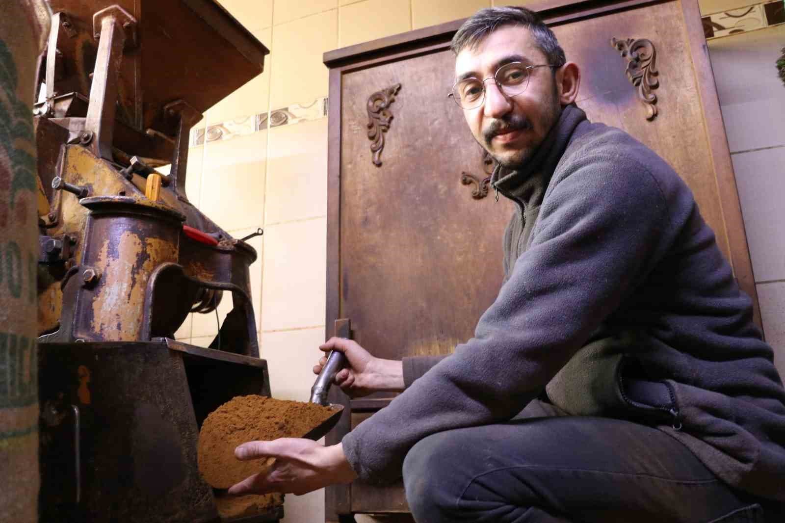 Sivas’ta kahve değil, tarih öğütülüyor