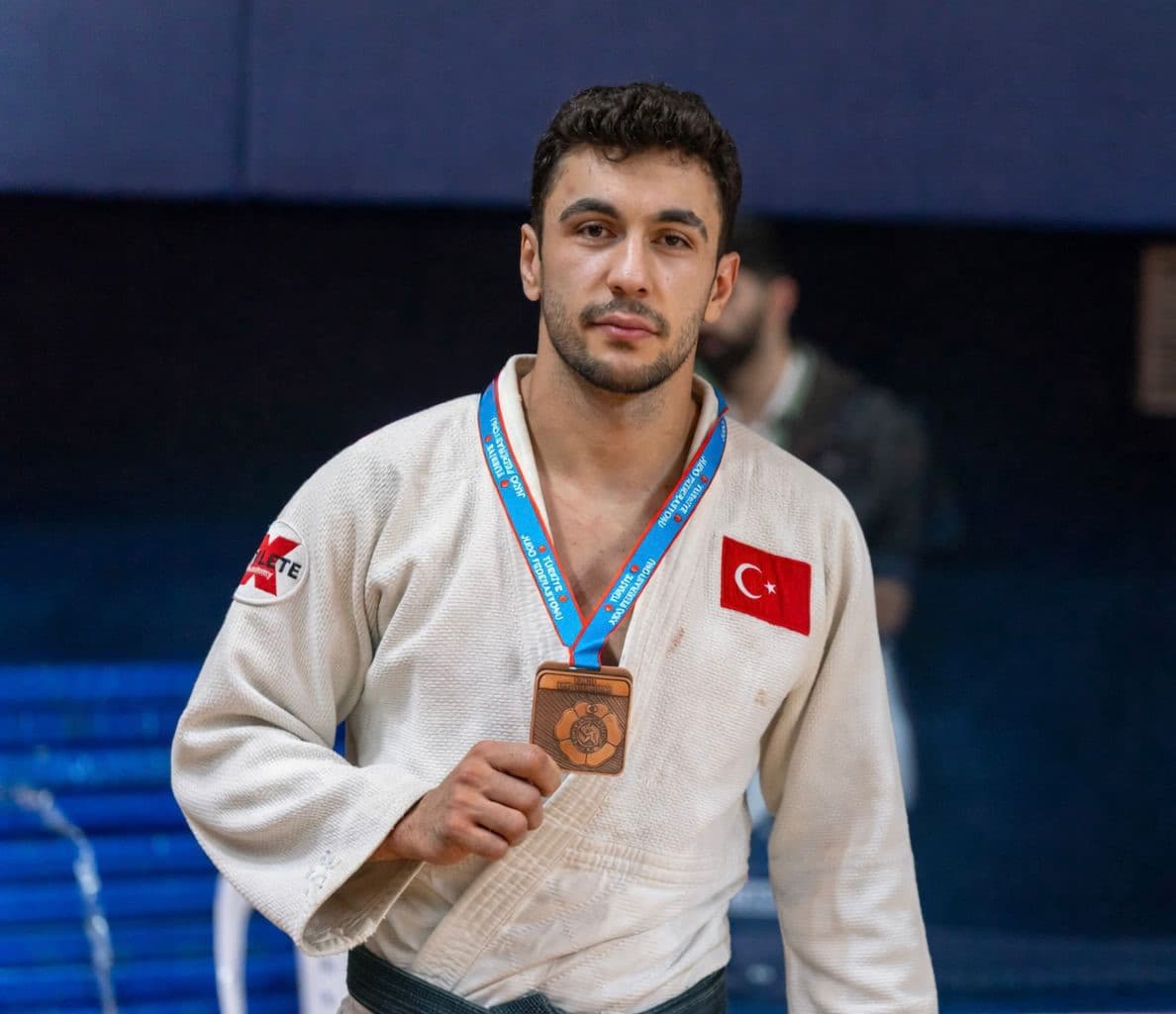 OMÜ’lü judocu, Türkiye üçüncüsü oldu