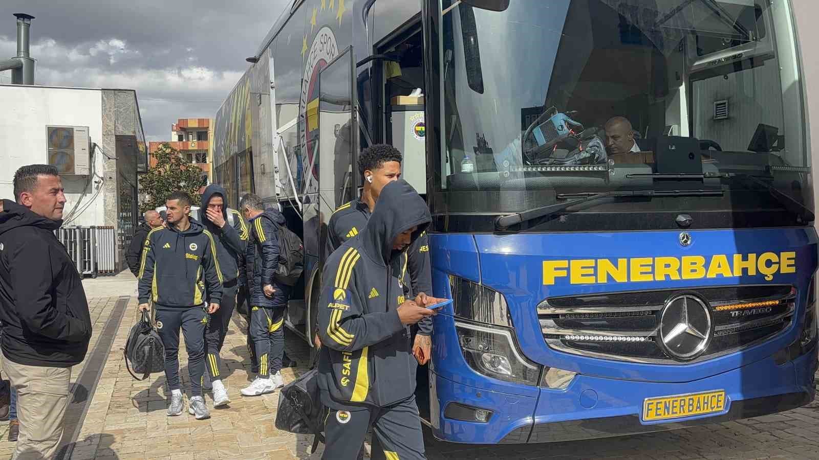 Fenerbahçe, maç günü Gaziantep’e geldi