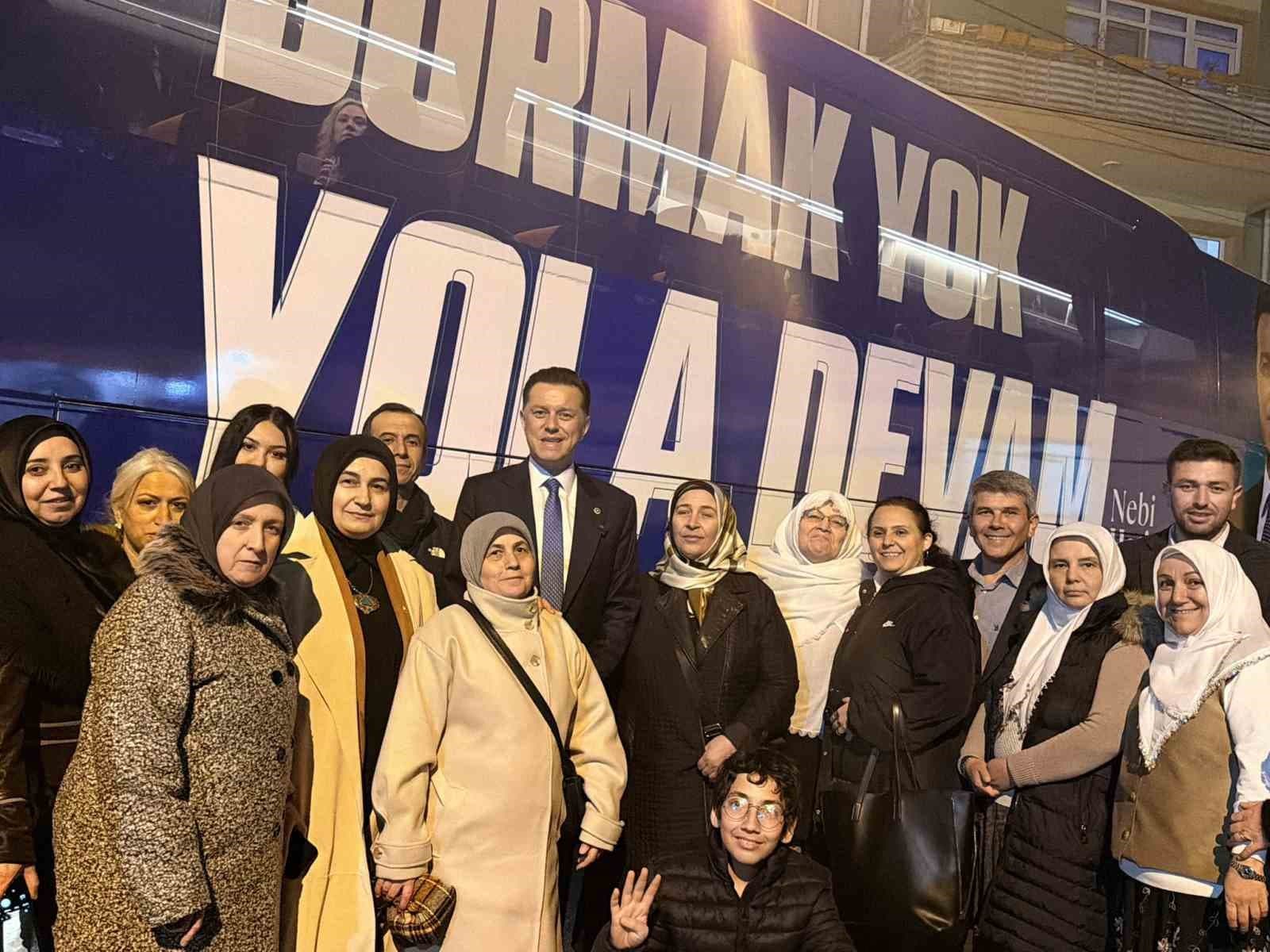 Milletvekili Hatipoğlu, Sarıcakaya’da vatandaşlarla bir araya geldi