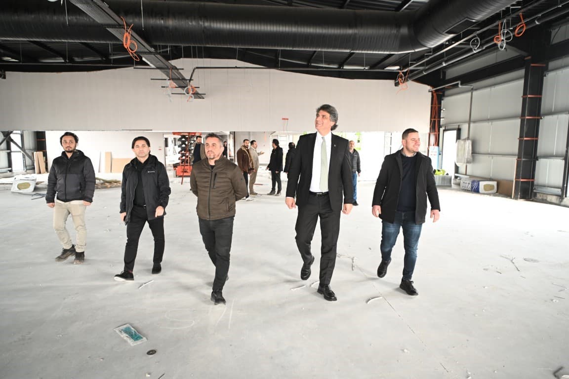 Kartepe’de 3 bin 500 metrekarelik spor kompleksinin inşası sürüyor