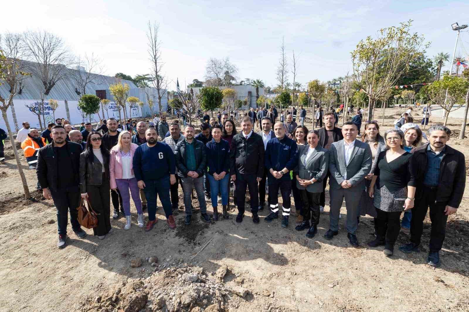 Beton söküldü, umut filizlendi