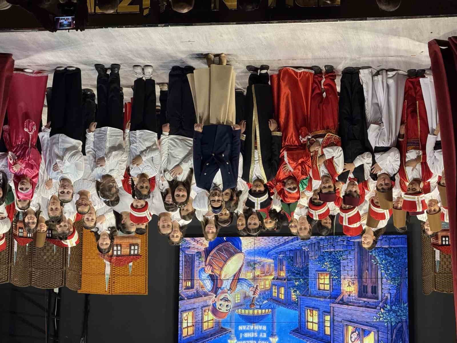 Çatalca’da minik öğrenciler ve öğretmenlerinden Ramazan ayı şenliği