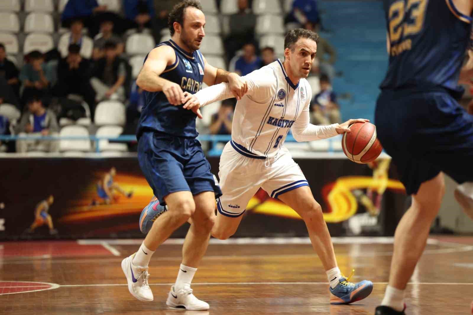 Kağıtsporlu basketbolcular Süper Lig hedefine odaklandı