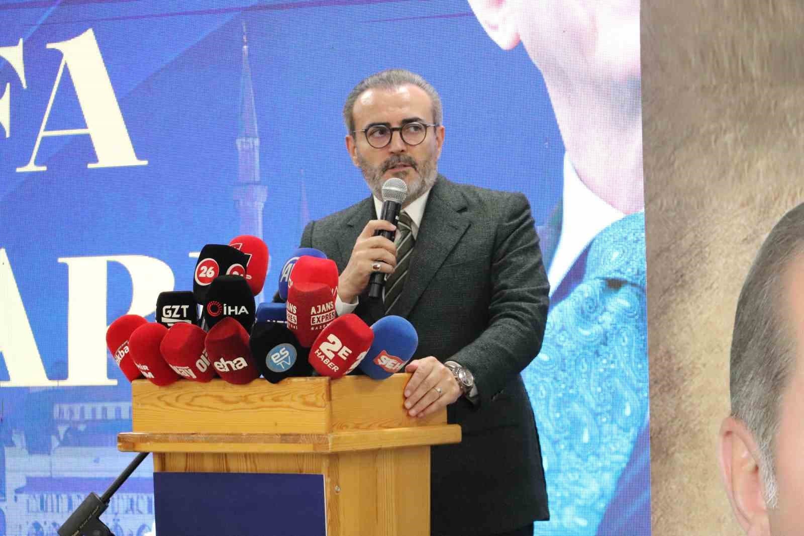 AK Parti MKYK Üyesi Ünal: "Erdoğan’a her zamankinden daha çok ihtiyaç var"