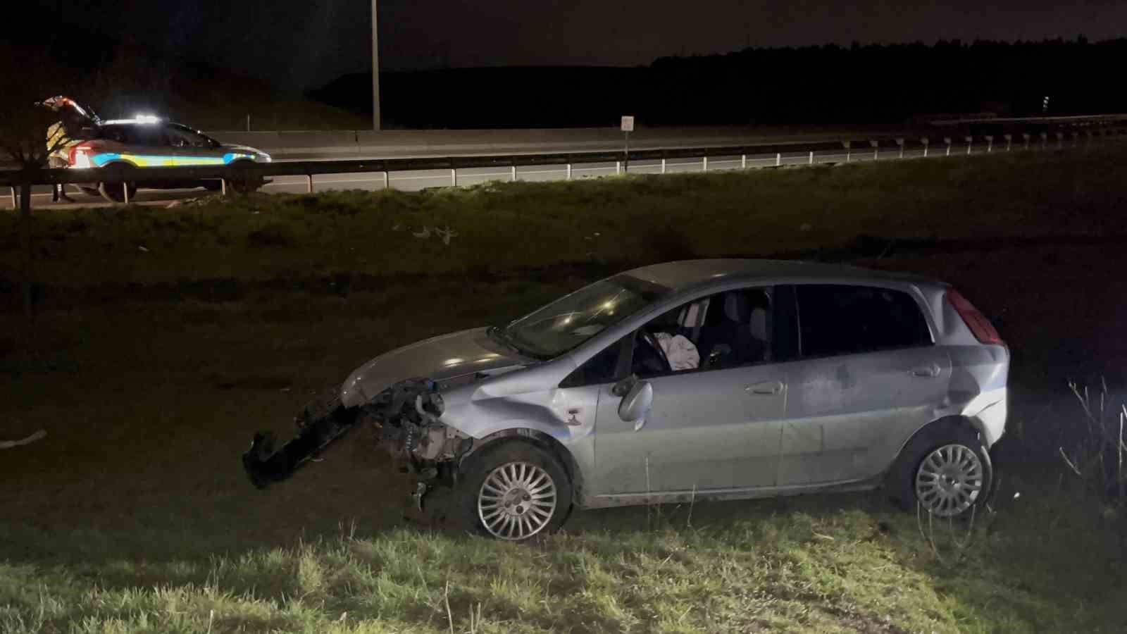 Şarampole uçtu, 5. kez alkollü çıkınca 390 bin lira ceza yedi