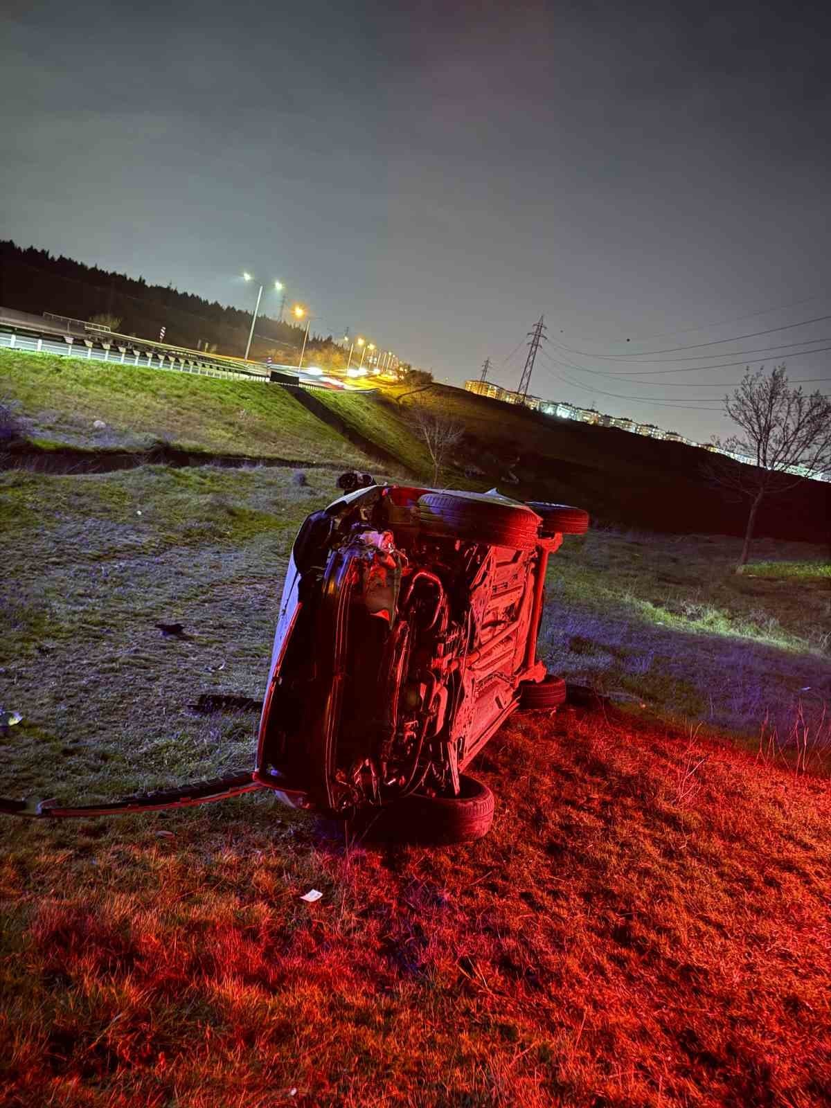 Şarampole uçtu, 5. kez alkollü çıkınca 390 bin lira ceza yedi