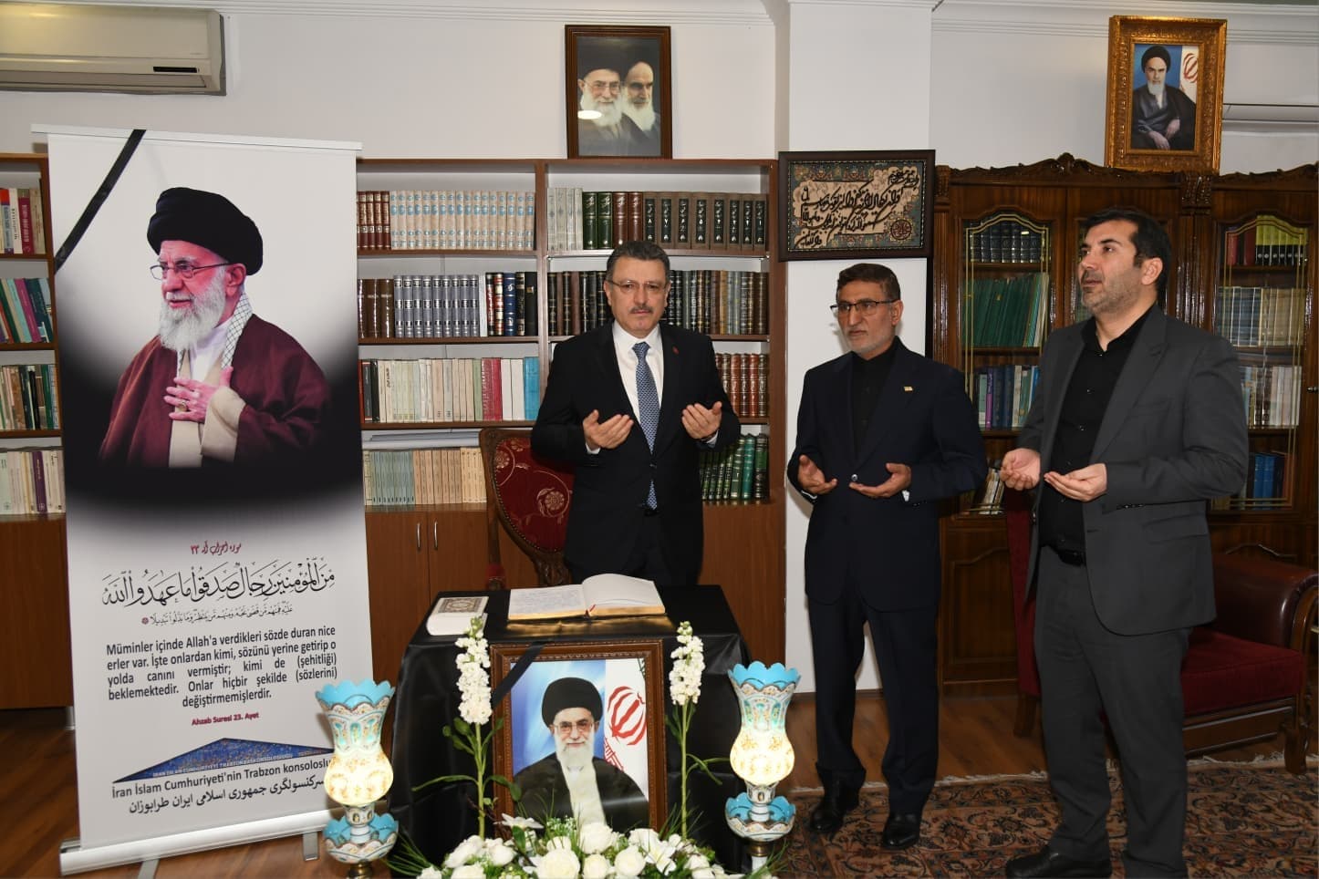 Başkan Genç’ten İran’ın Trabzon Başkonsolosluğu’na taziye ziyareti