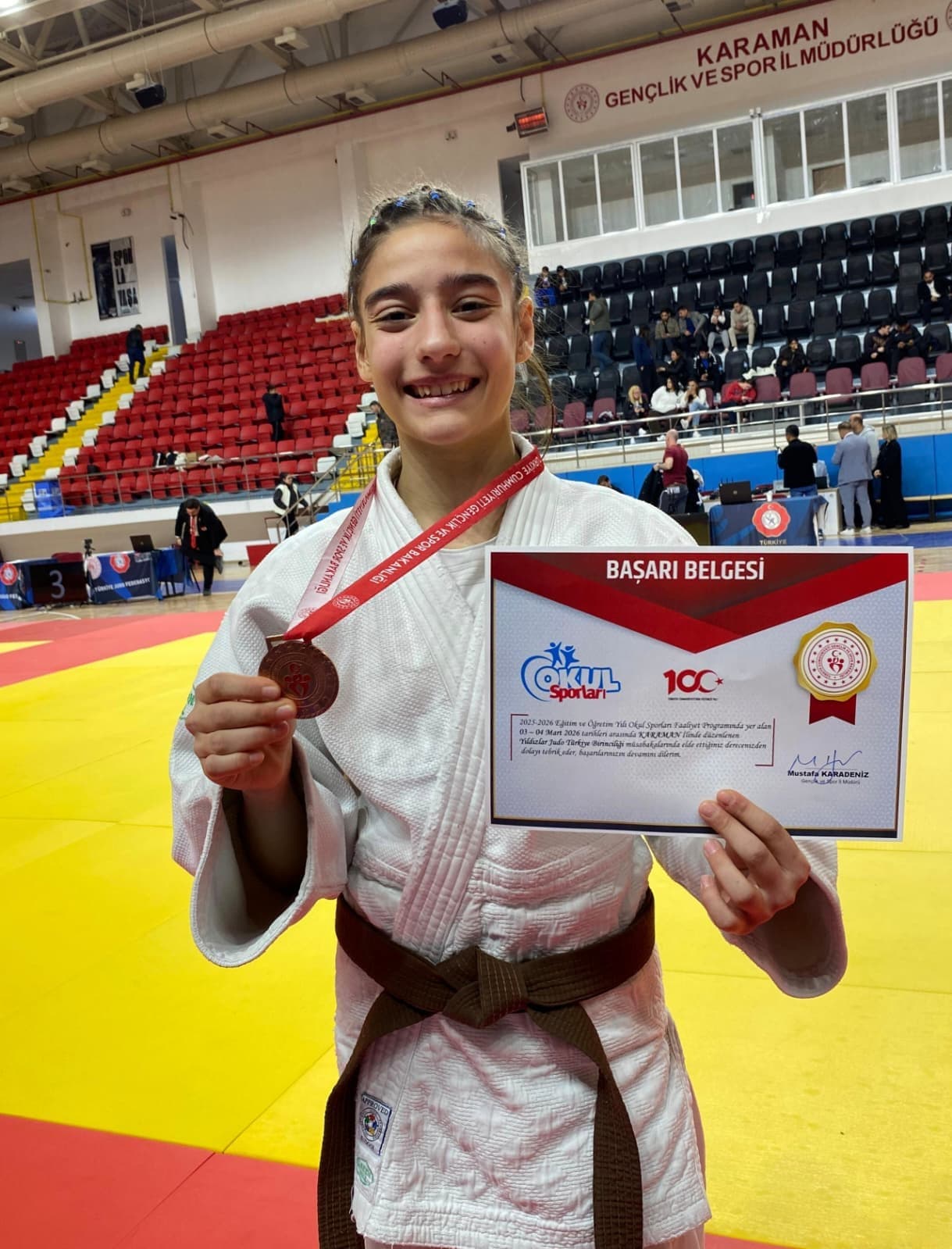 Yunusemreli judocular Karaman’dan 3 madalyayla döndü