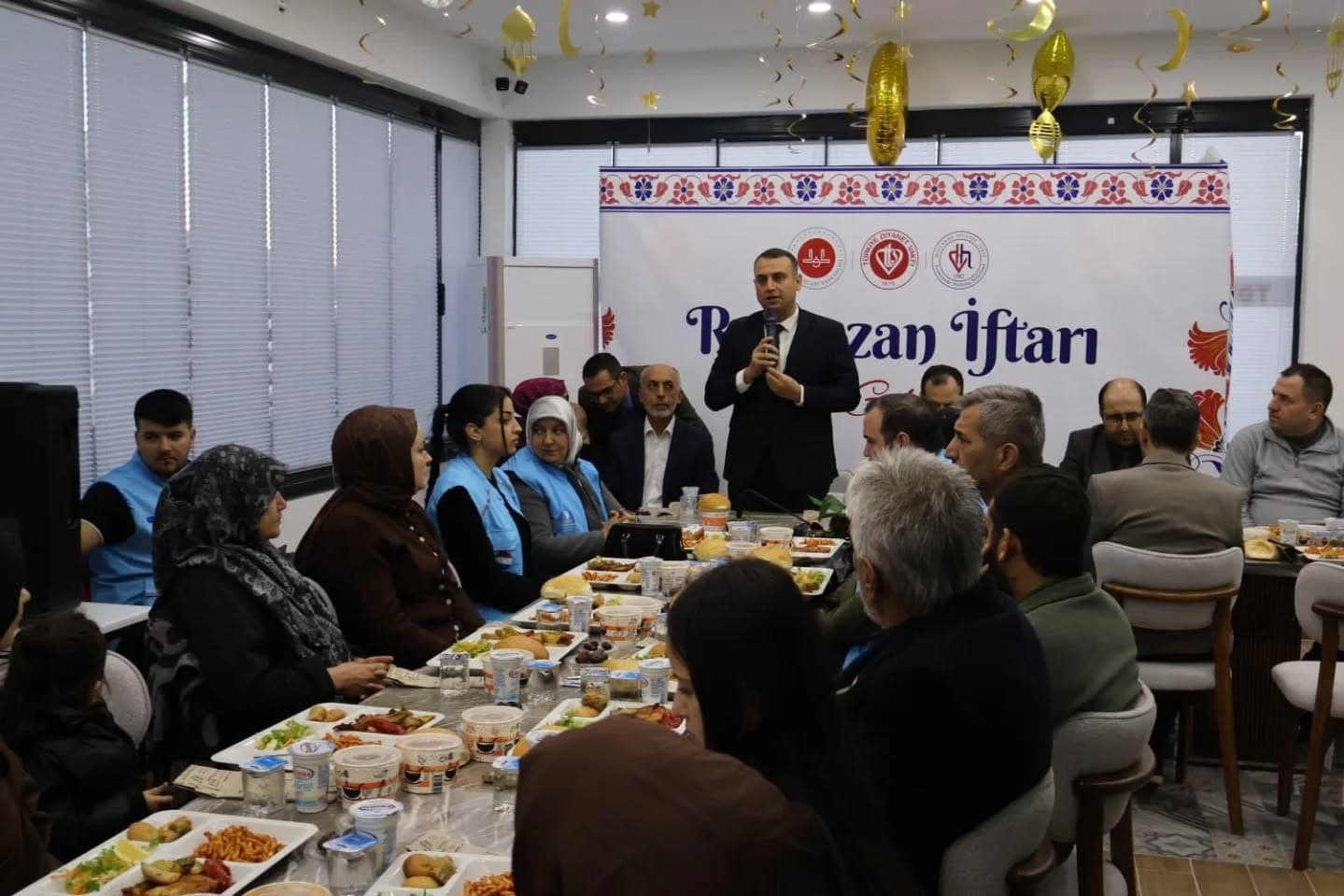 Hatay’da Şehit yakınları ve gaziler müftülüğün iftar sofrasında buluştu