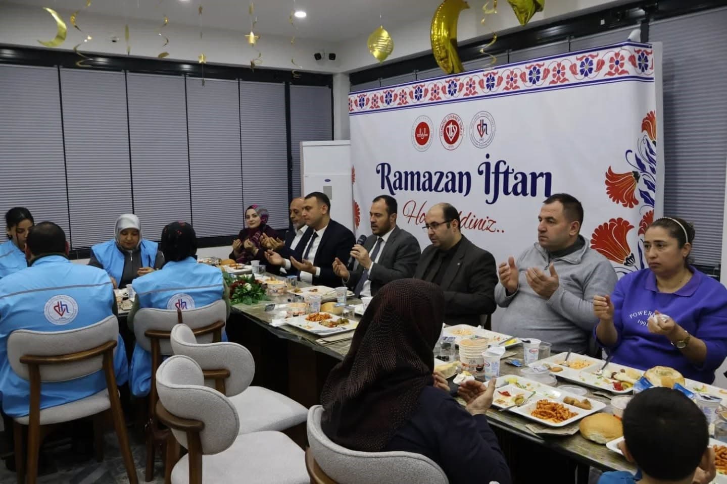 Hatay’da Şehit yakınları ve gaziler müftülüğün iftar sofrasında buluştu