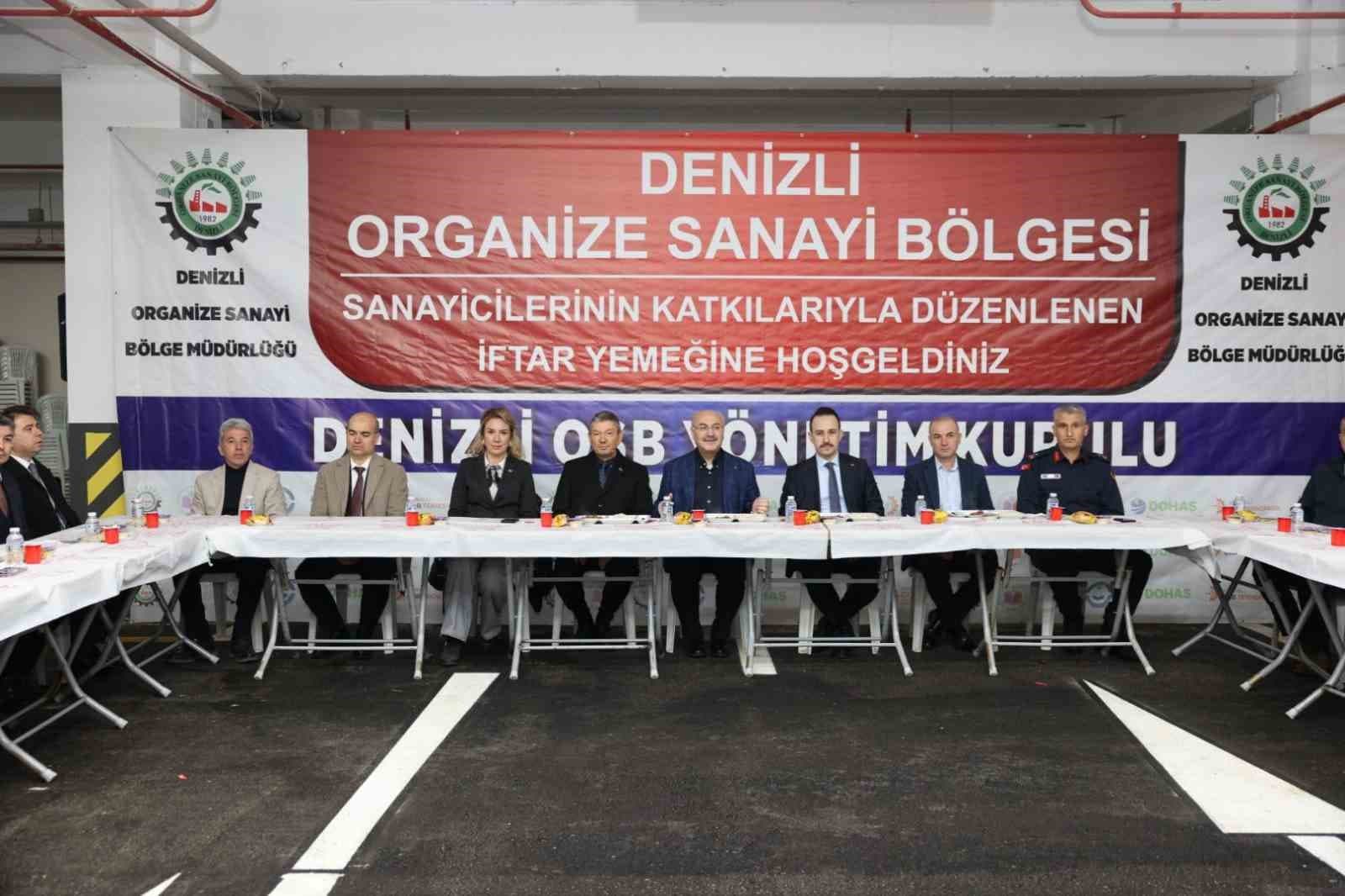 Denizli OSB, Ramazan ayında 80 bin kişiyi aynı sofrada buluşturuyor