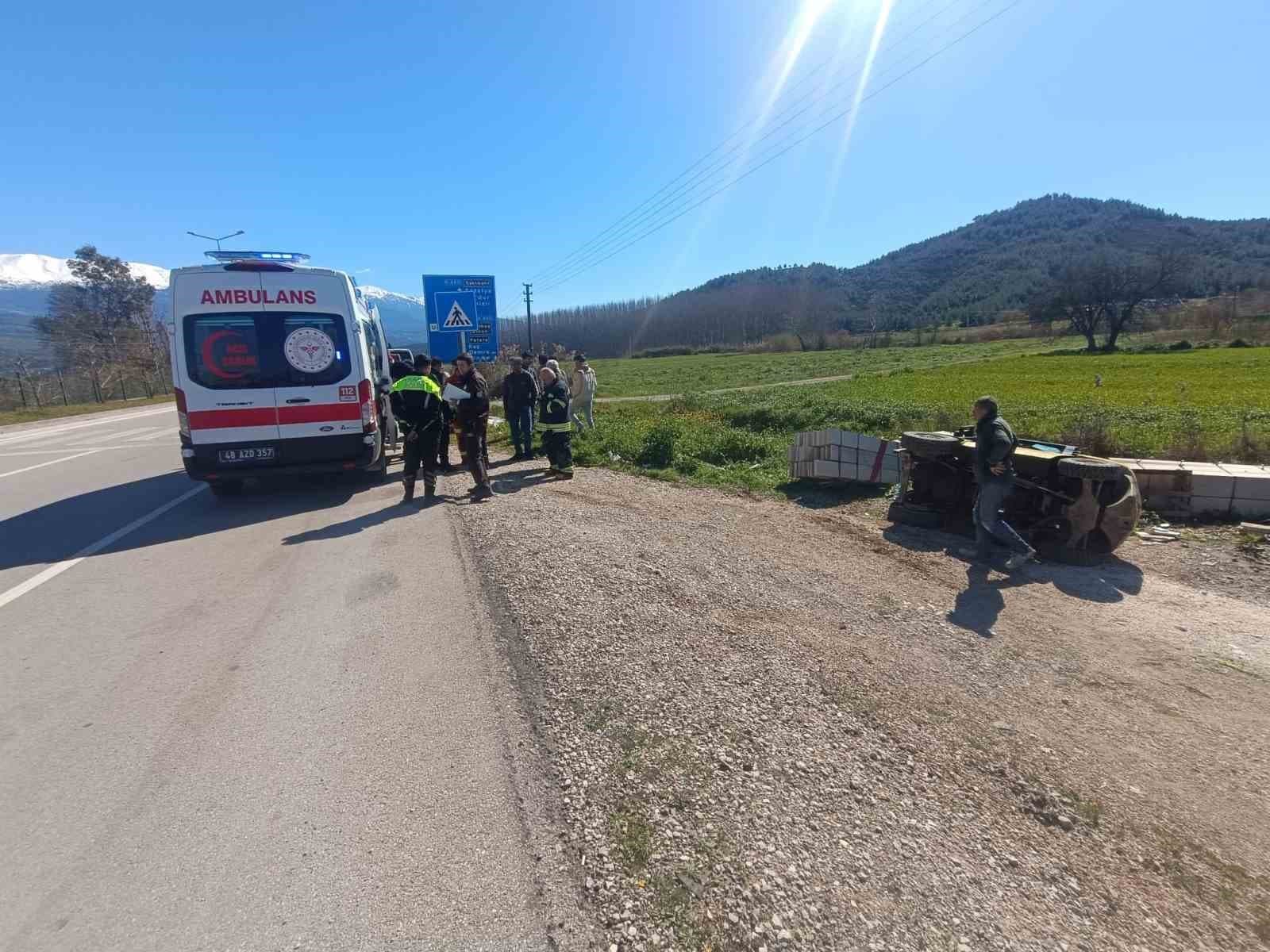 Seydikemer’de forklift kazasında ağır yaralanan işçi hayatını kaybetti