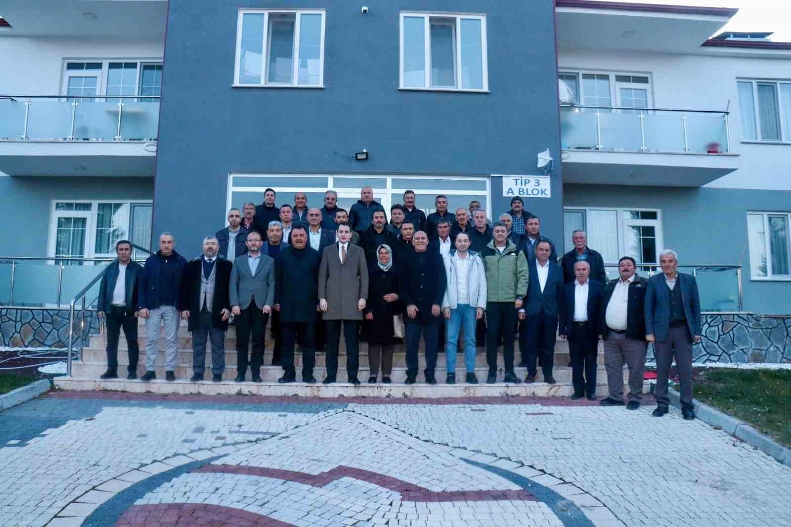 Hisarcık Kaymakamı Atam, muhtarlarla iftar sofrasında buluştu