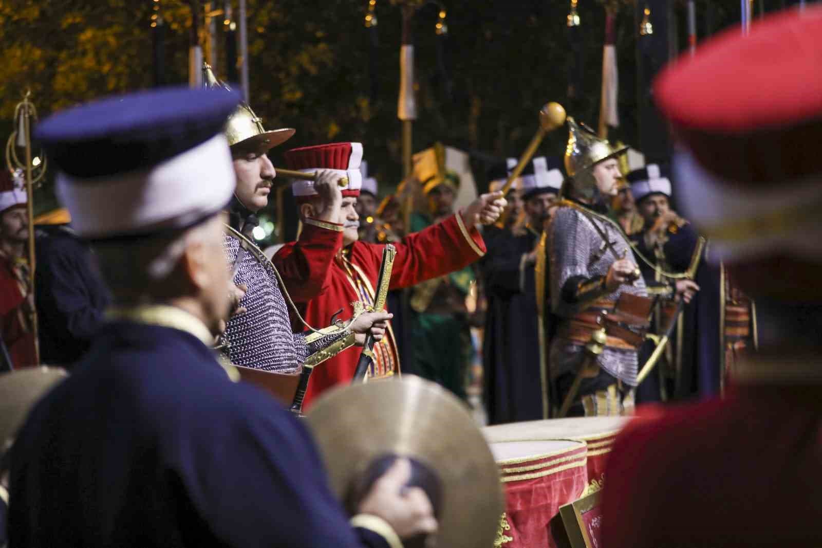 Ramazan şenlikleri Mehteran Birliği konseriyle renklendi