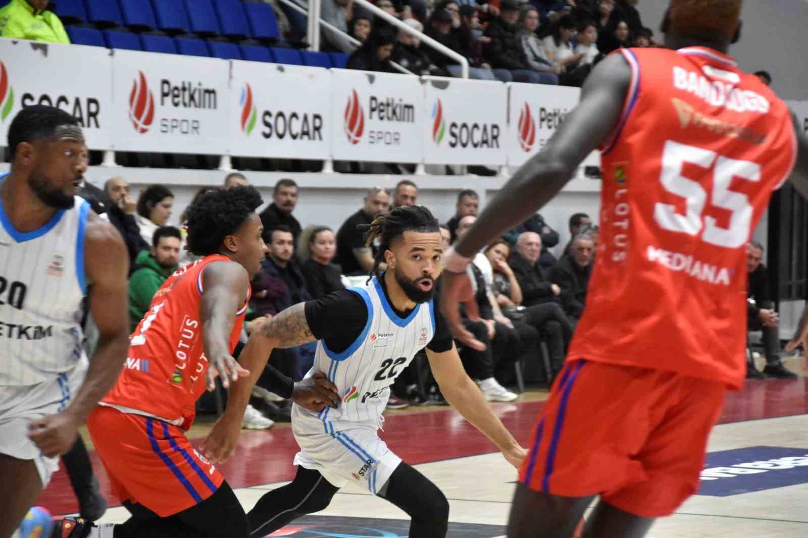 Basketbol Süper Ligi: Aliağa Petkimspor: 95 - Onvo Büyükçekmece: 104