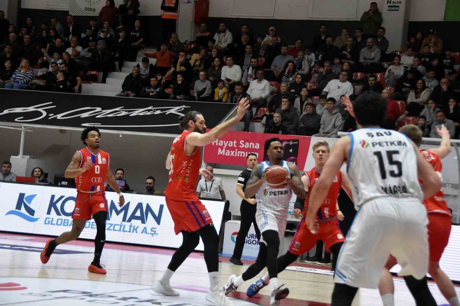 Basketbol Süper Ligi: Aliağa Petkimspor: 95 - Onvo Büyükçekmece: 104