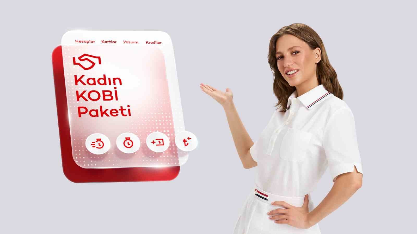Akbank ’Kadın KOBİ Paketi’ yenilendi
